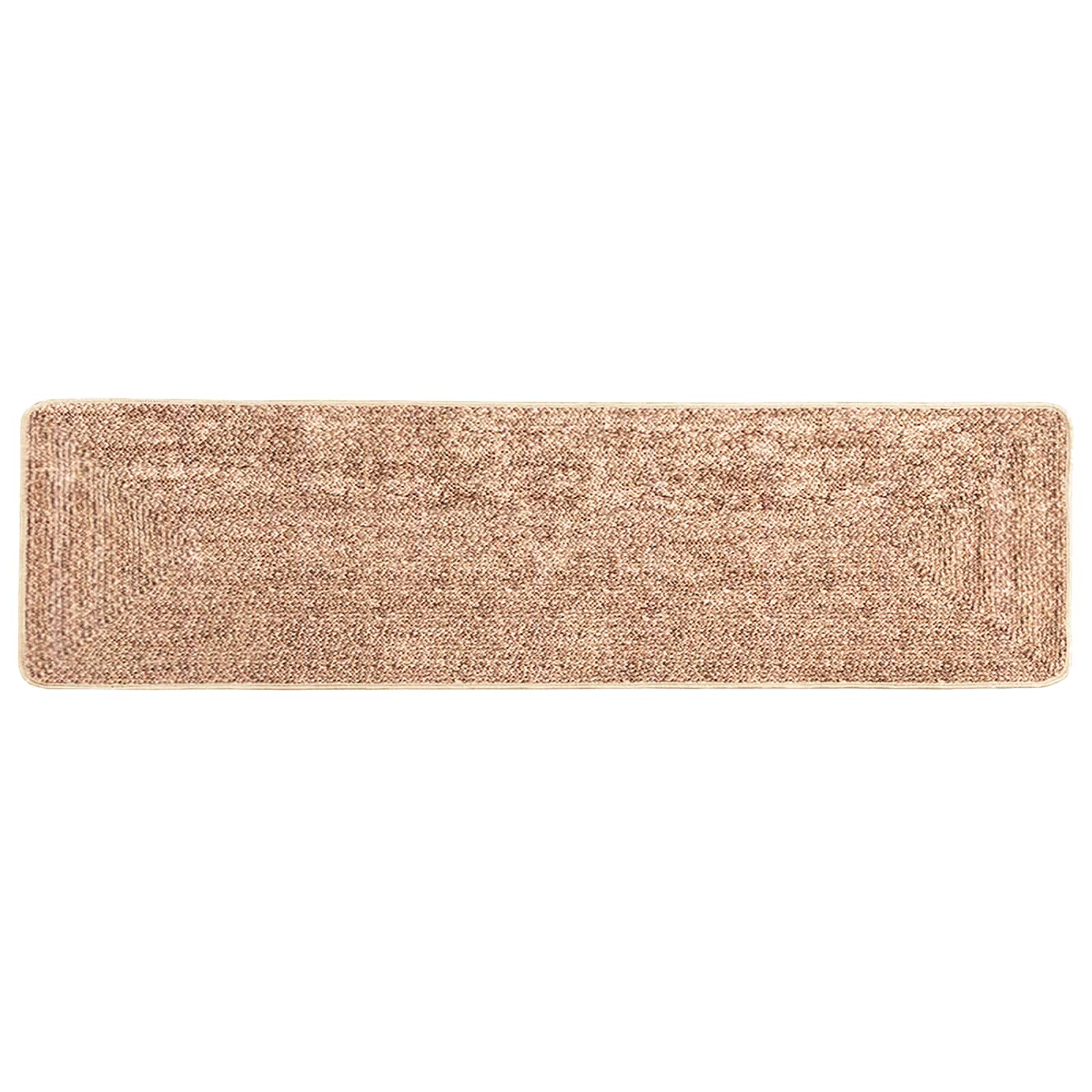 vidaXL Χαλί Runner MARSA Καφέ 80 x 350 εκ. Πολυέστερ και PVC - Image 2