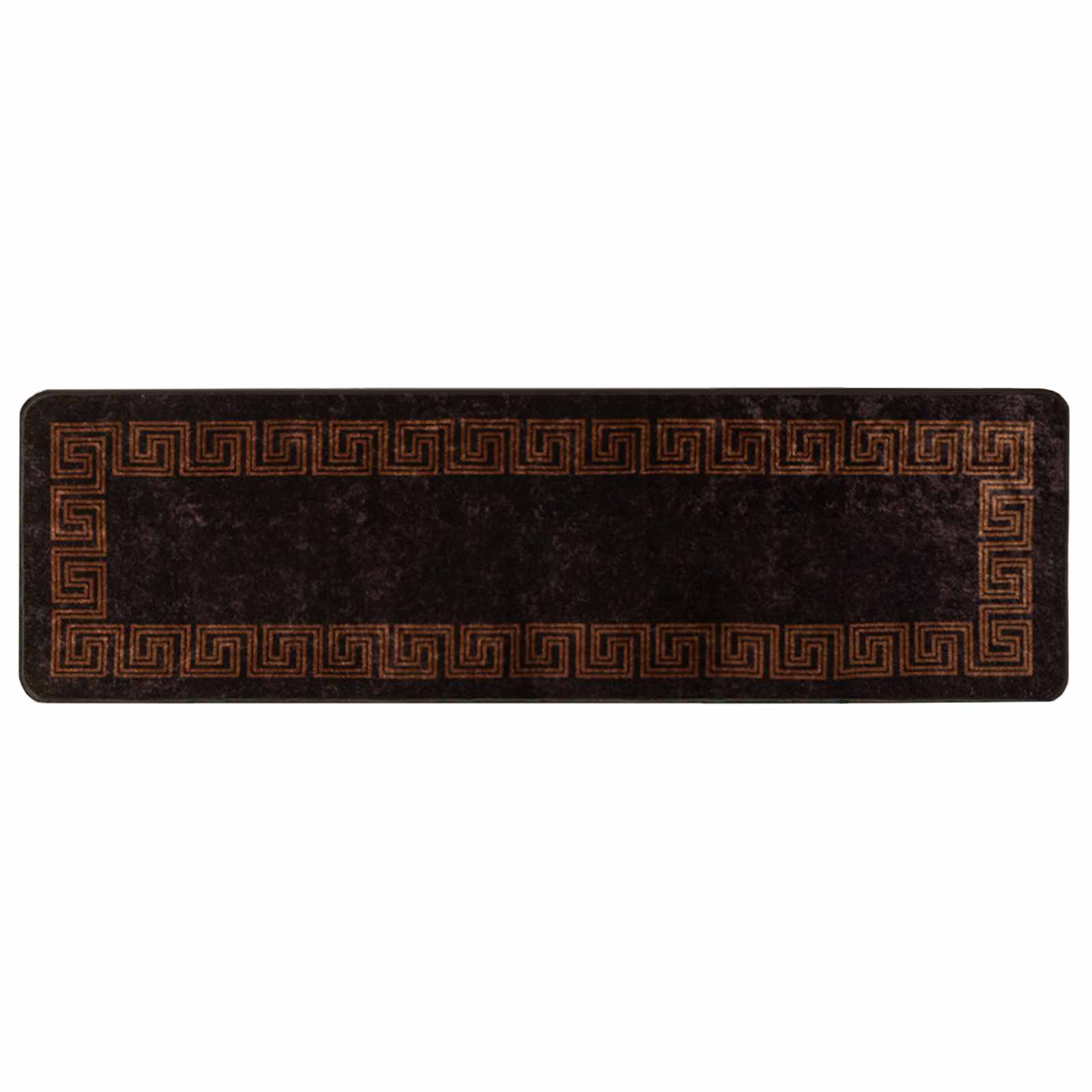 vidaXL Χαλί Runner MARSA Μαύρο 100 x 300 cm Πολυέστερ και PVC - Image 2