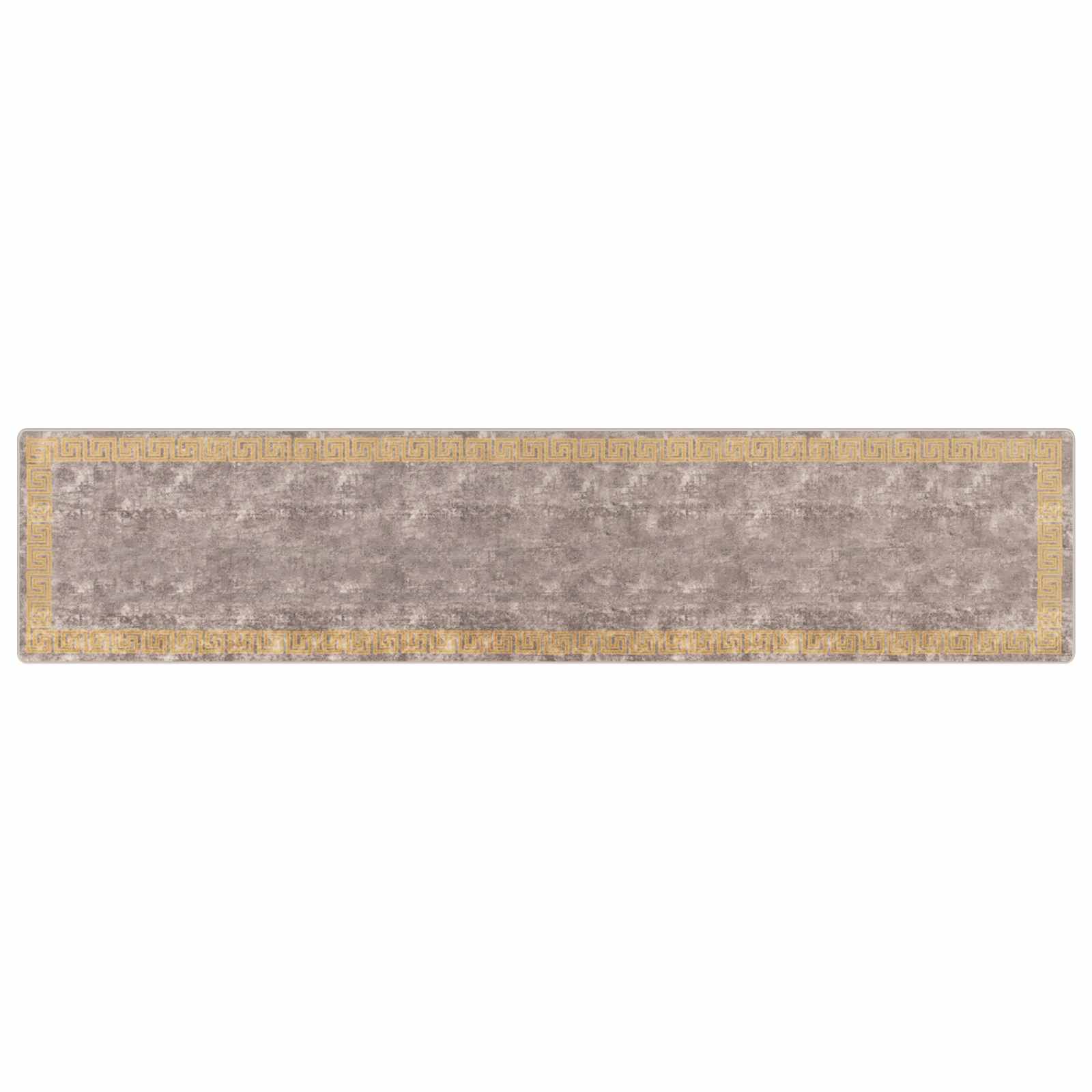 vidaXL Χαλί Runner MARSA Γκρι και Χρυσό 100 x 450 εκ. - Image 2