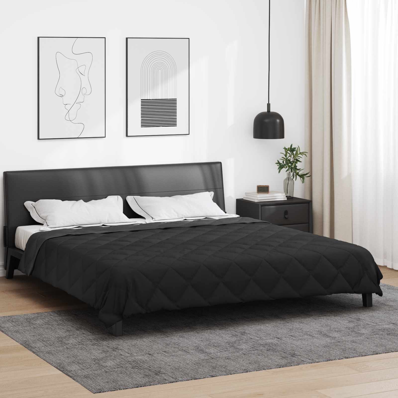 vidaXL Καλοκαιρινό Παπλωματοθήκη 220 x 240 cm Καλοκαίρι - Image 4