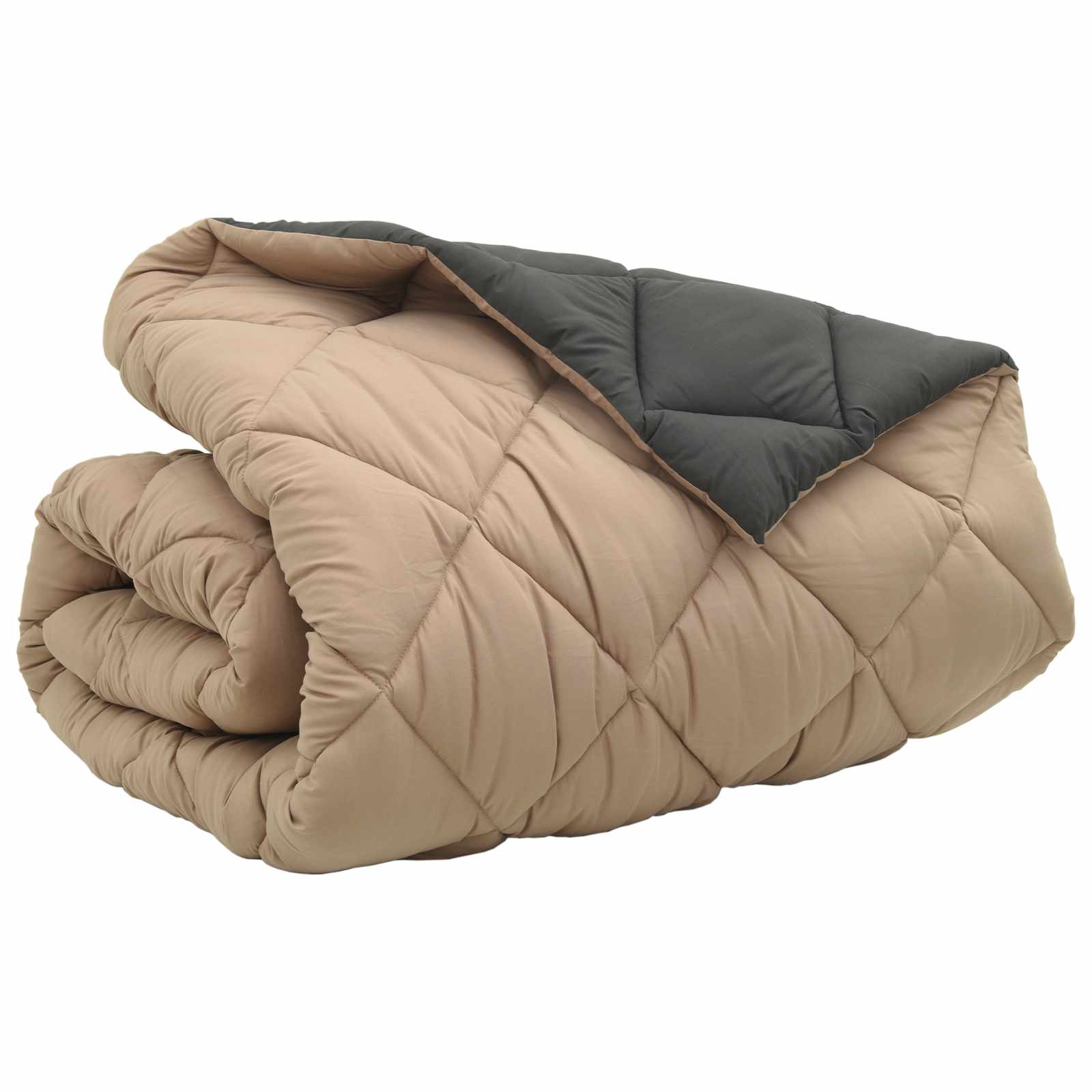 vidaXL Χειμερινό Παπλωματοθήκη 220 x 240 cm 450 gsm Ανθρακί και Taupe - Image 5