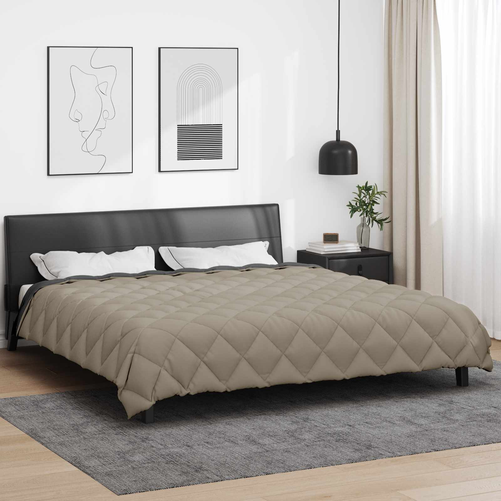 vidaXL Χειμερινό Παπλωματοθήκη 200 x 240 cm 450 gsm - Image 4