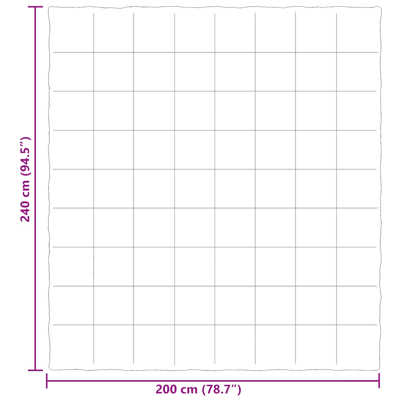 vidaXL Καλοκαιρινό Παπλωματοθήκη 200 x 240 cm Καλοκαίρι Ανοιχτό γκρι - Image 10
