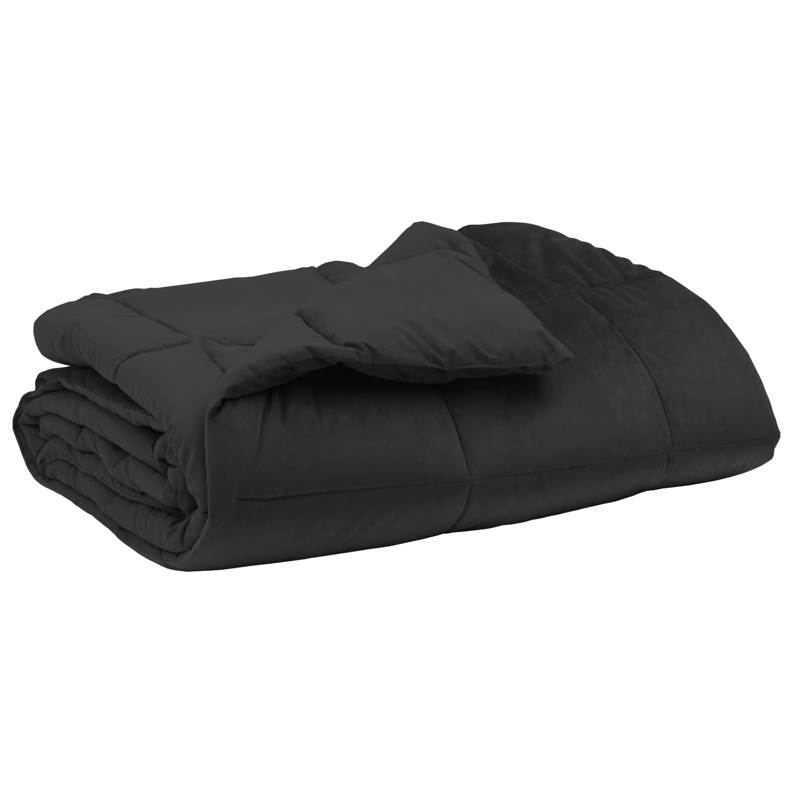 vidaXL Κουβέρτα ολόκληρου του χρόνου 200 x 220 cm 4 Εποχές Ανθρακί - Image 2