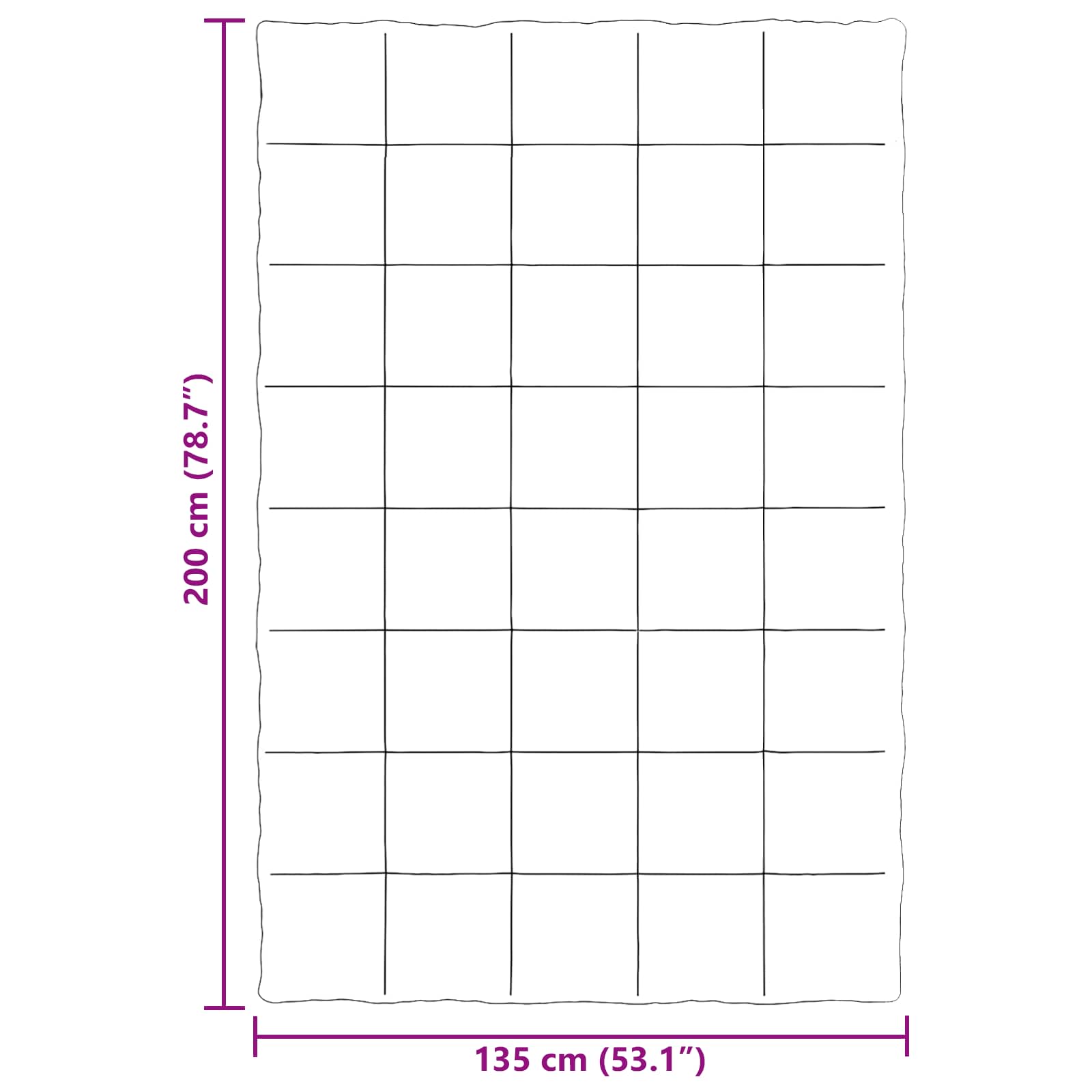vidaXL Κουβέρτα ολόκληρου του χρόνου 135 x 200 cm 4 Εποχές Αναπνεύσιμο - Image 10