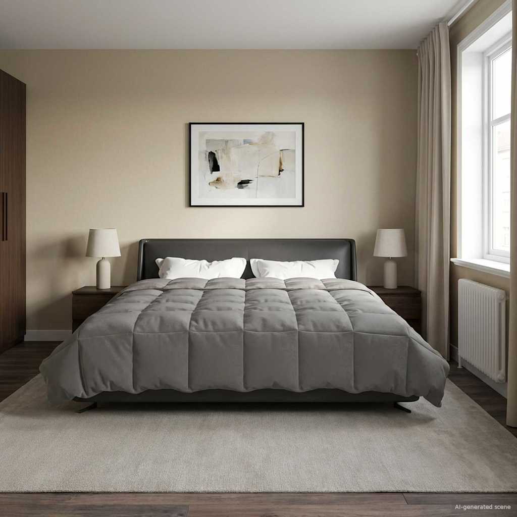 vidaXL Κουβέρτα ολόκληρου του χρόνου 220 x 260 cm 4 Εποχές Αναπνεύσιμο - Image 4