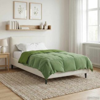 vidaXL Κουβέρτα ολόκληρου του χρόνου 140 x 220 cm 4 Εποχές Πράσινο