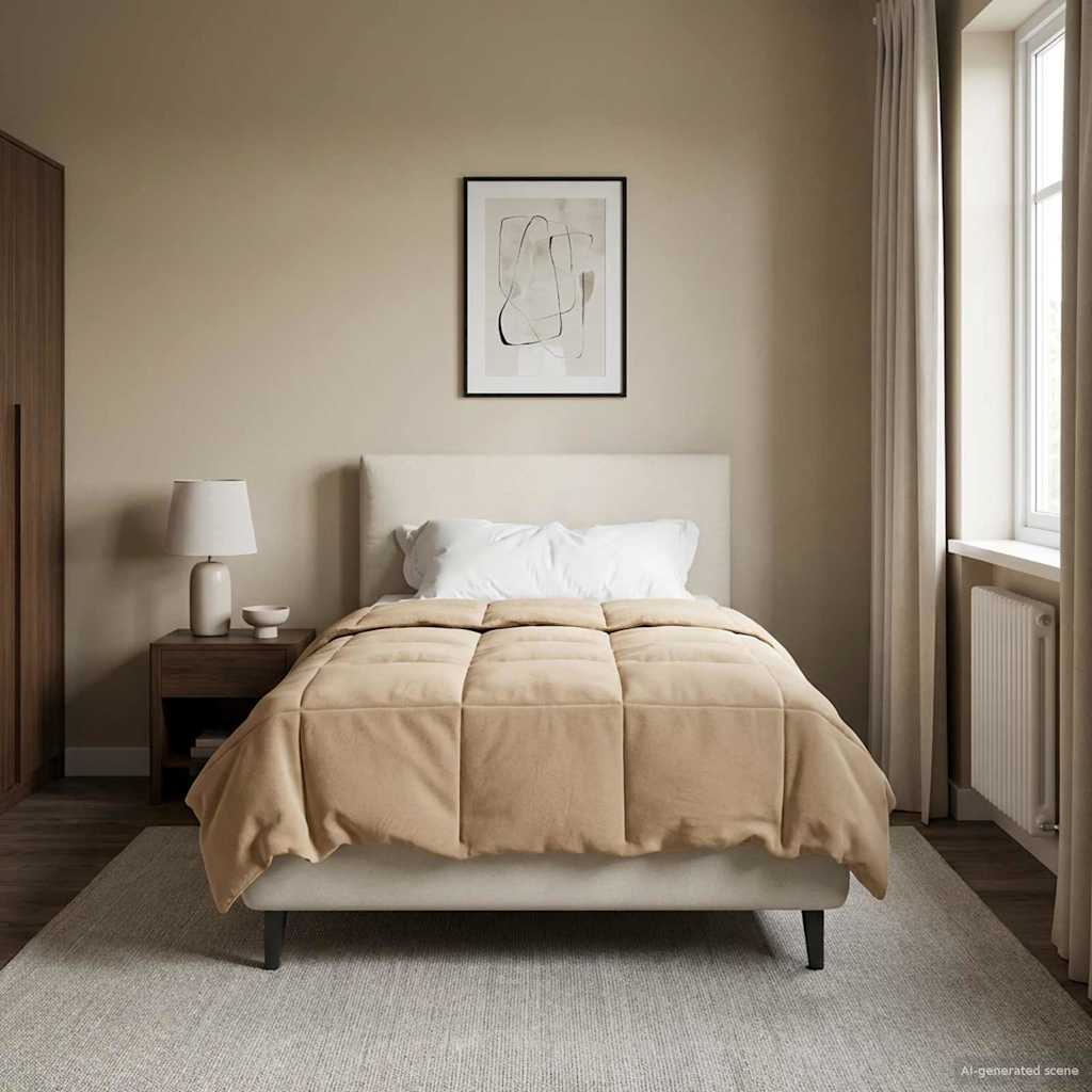 vidaXL Χειμερινό Παπλωματοθήκη 155 x 220 cm Χειμώνας Ροζ Αναπνεύσιμο - Image 4