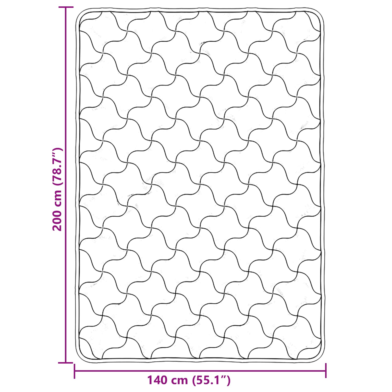 vidaXL Χειμερινό Παπλωματοθήκη 140 x 200 cm Χειμώνας - Image 10