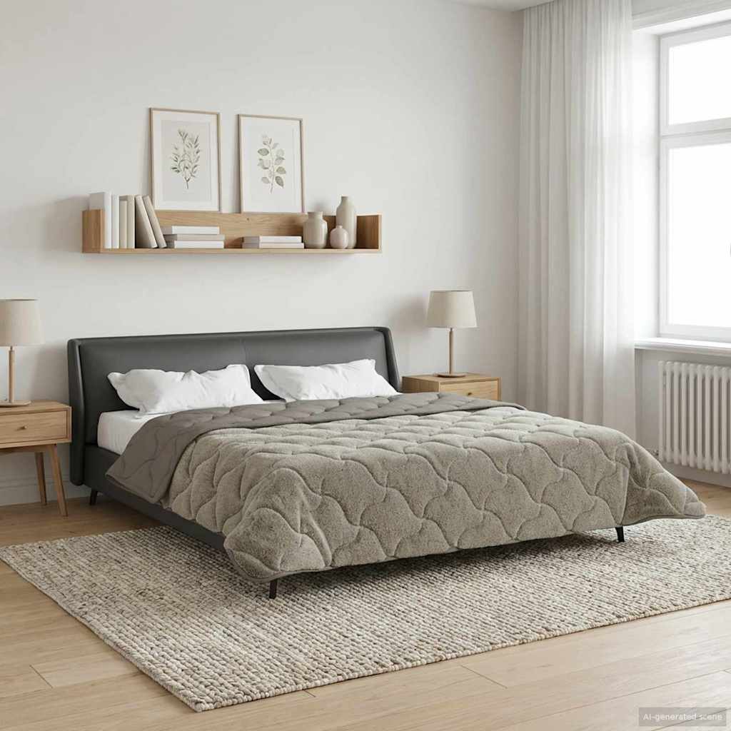 vidaXL Χειμερινό Παπλωματοθήκη 240 x 220 cm Χειμώνας - Image 4