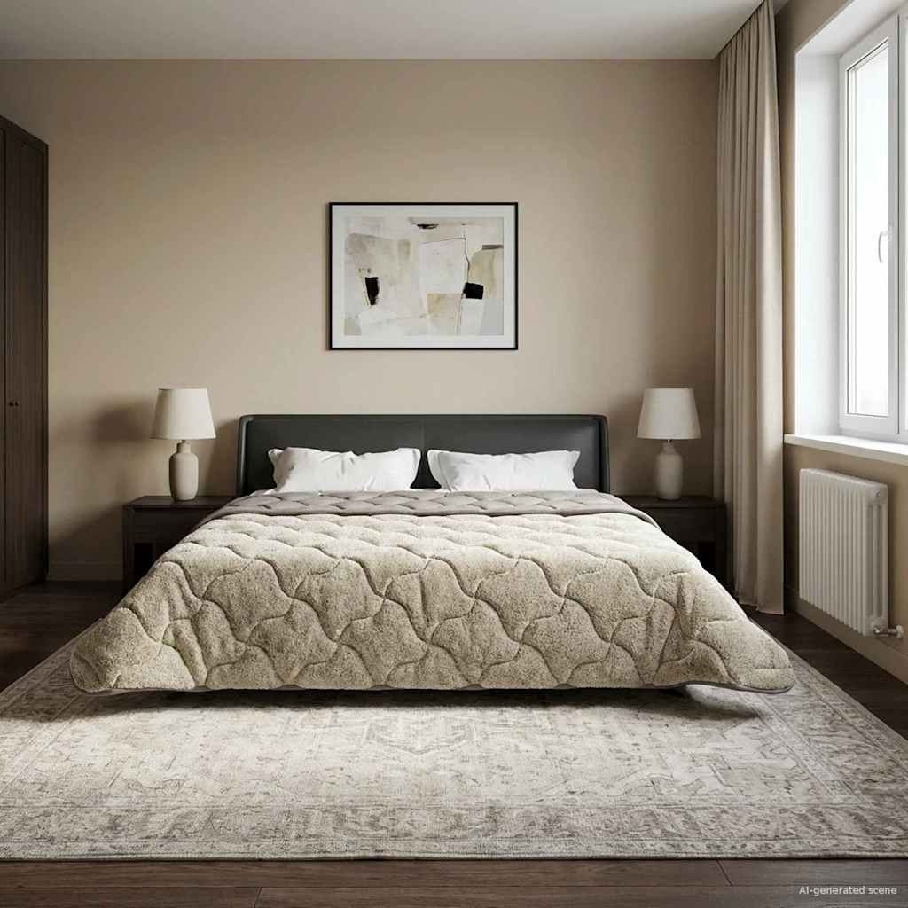 vidaXL Χειμερινό Παπλωματοθήκη 240 x 220 cm Χειμώνας