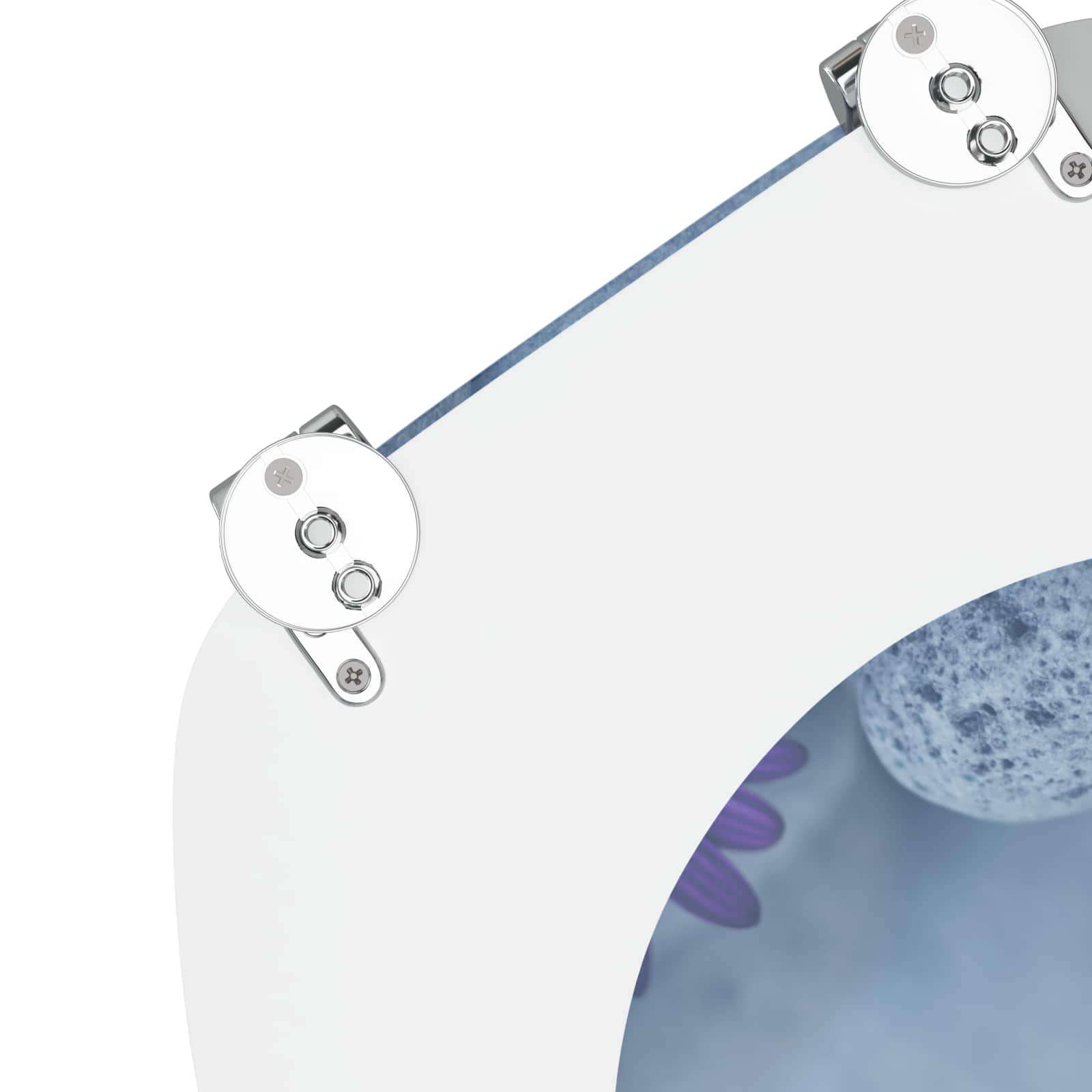 vidaXL Λεκάνη Γκρι 44 x 38 εκ. Επεξεργασμένο Ξύλο - Image 6