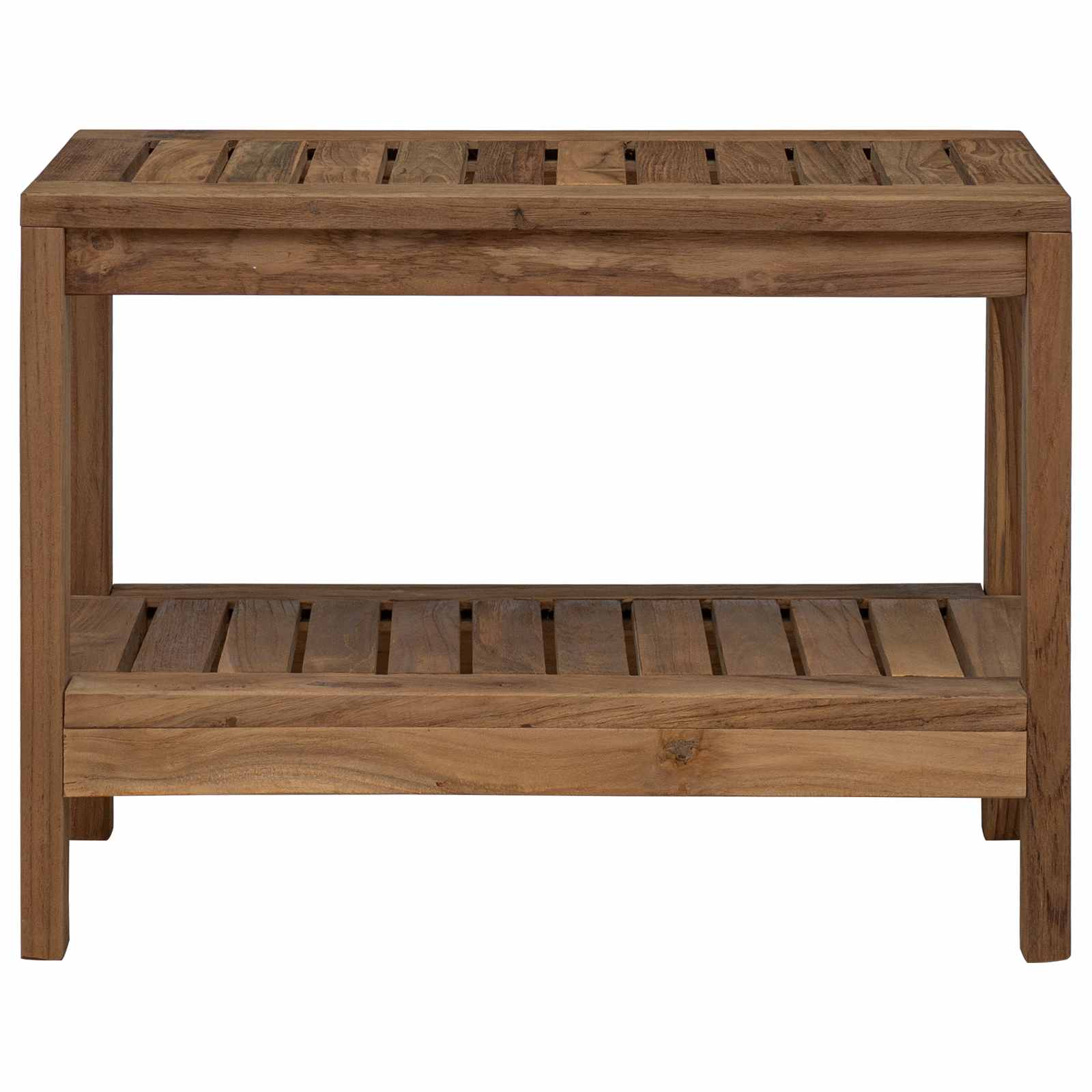 vidaXL Τραπέζι Πλευρικής Μπανιέρας Φυσικό 60 x 30 x 45 cm - Image 3