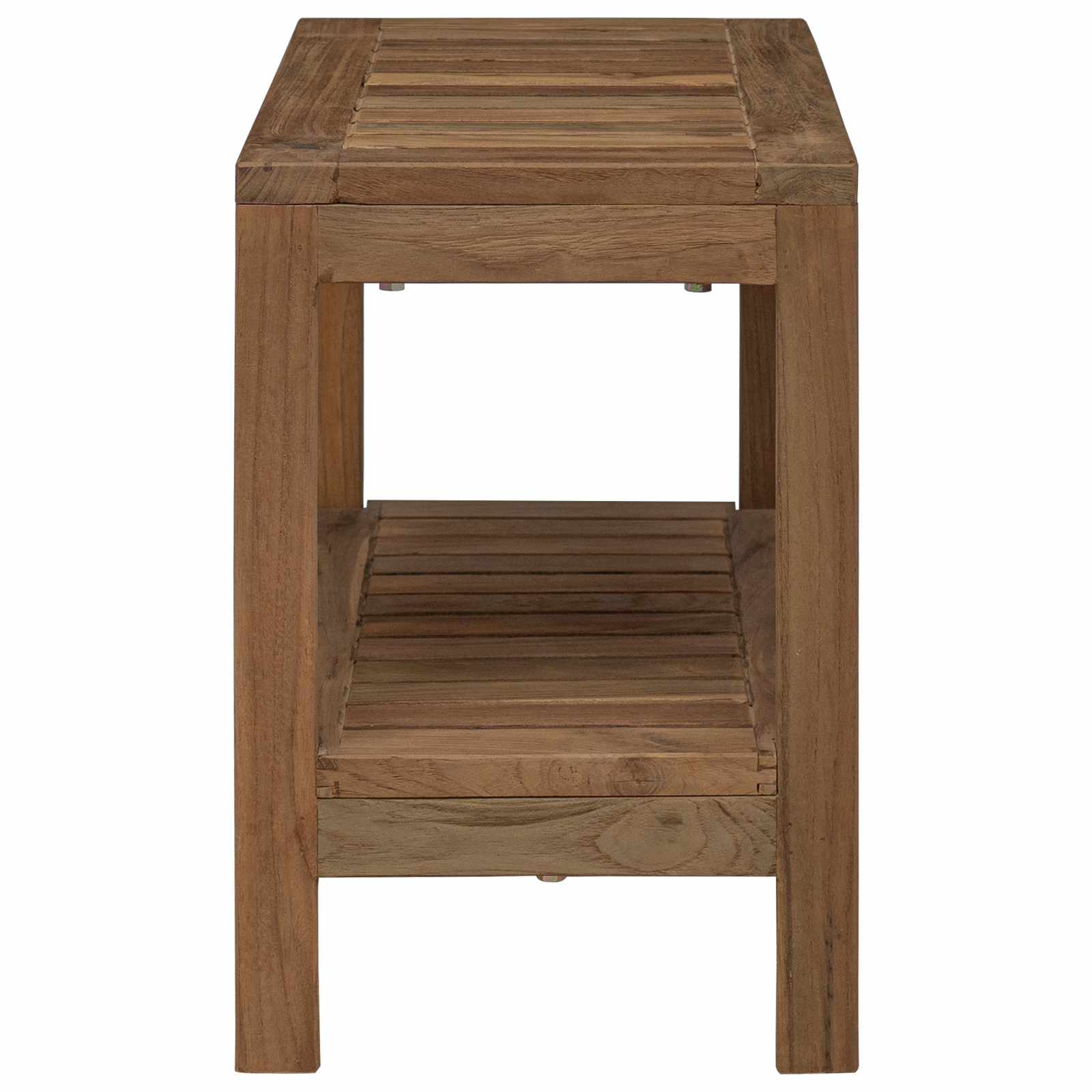 vidaXL Τραπέζι Πλευρικής Μπανιέρας Φυσικό 60 x 30 x 45 cm - Image 4