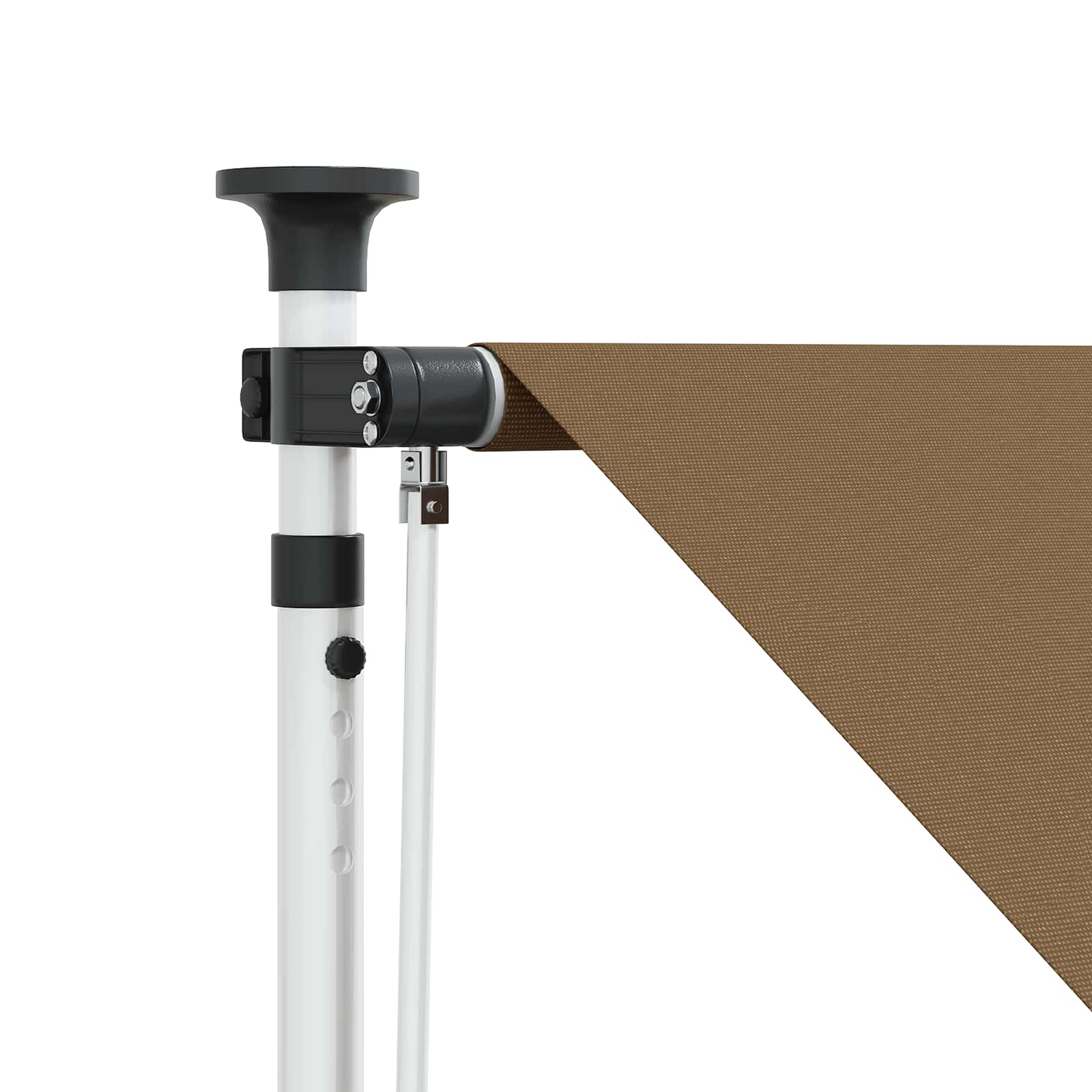 vidaXL Χειροκίνητη Ανακλινόμενη Σκίαση Μπεζ 250 cm - Image 5
