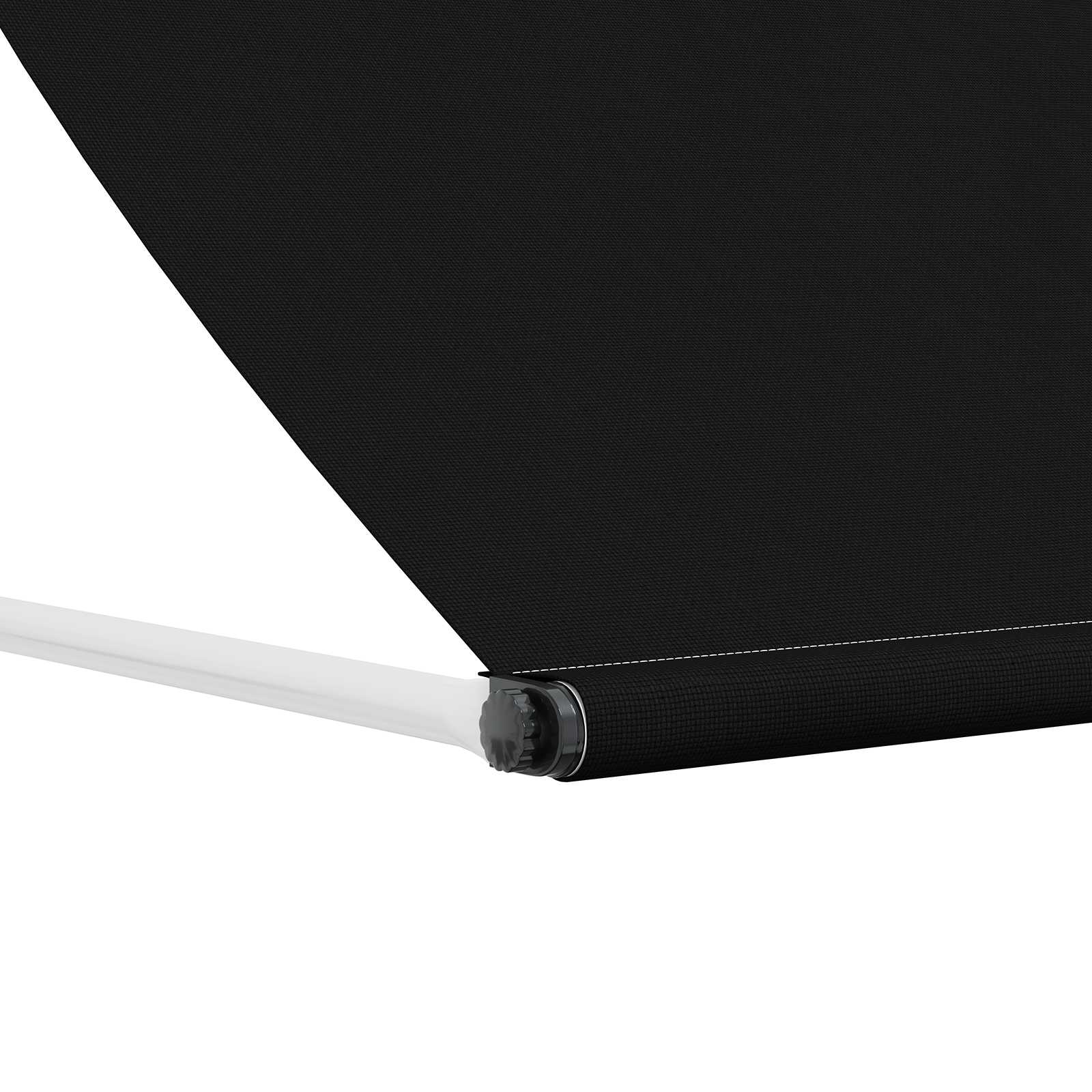 vidaXL Αντιανεμικό Μαύρο 150 x 150 cm - Image 4