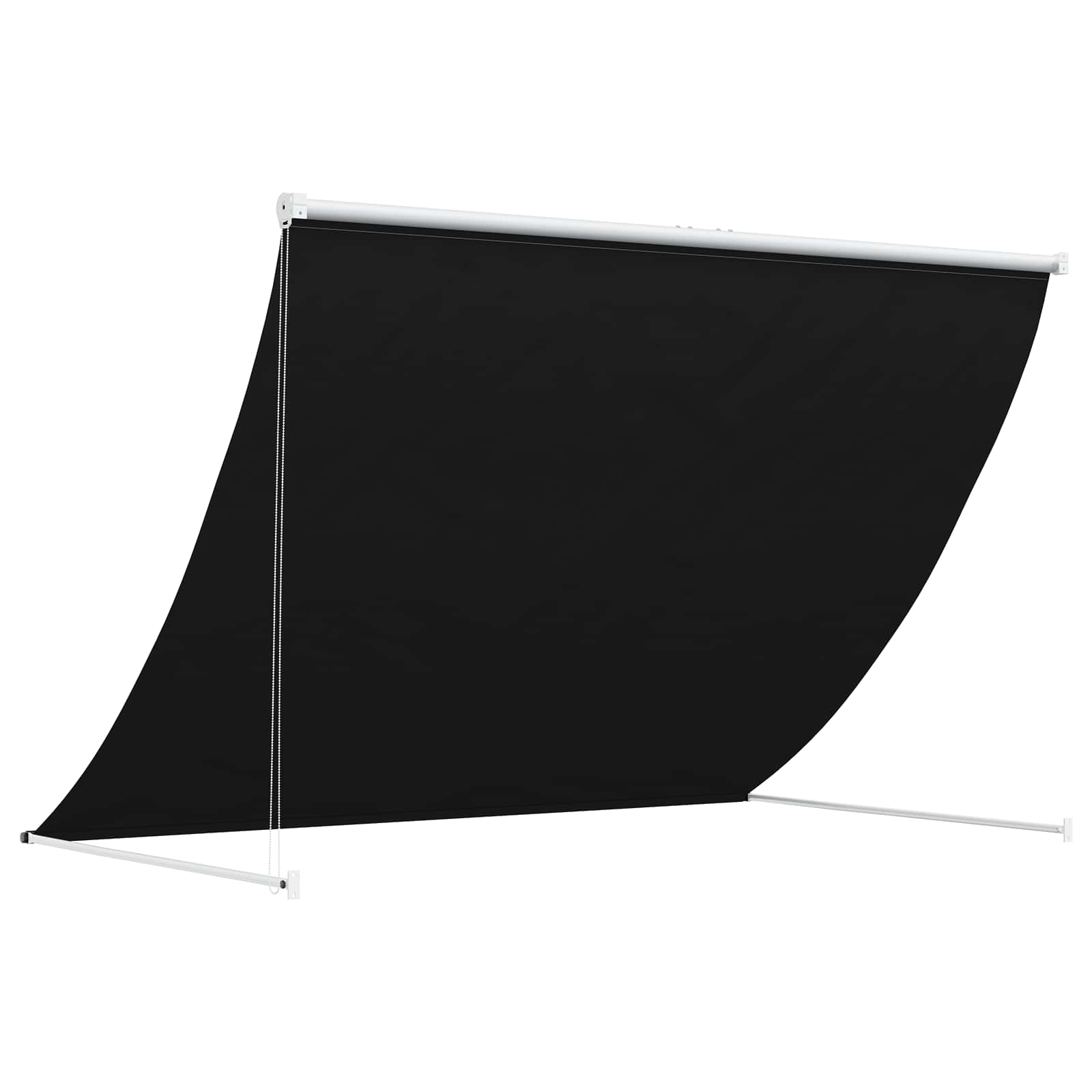 vidaXL Αντιανεμικό Μαύρο 150 x 150 cm - Image 3