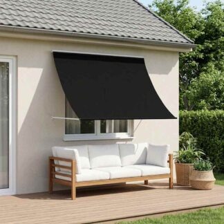 vidaXL Αντιανεμικό Μαύρο 400 x 150 cm