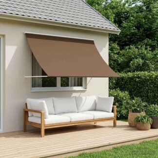 vidaXL Αντιανεμικό Taupe 200 x 150 cm