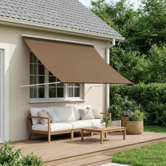 vidaXL Αντιανεμικό Taupe 350 x 150 cm