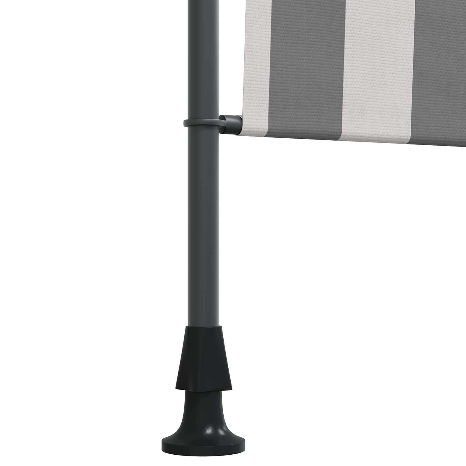 vidaXL Εξωτερικό ρολό Γκρι και Λευκό 150 x 270 cm - Image 5