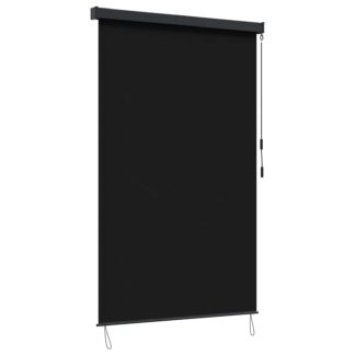 vidaXL Ρόλερ (στόρι) Μαύρο 160 x 250 cm Ύφασμα και Αλουμίνιο