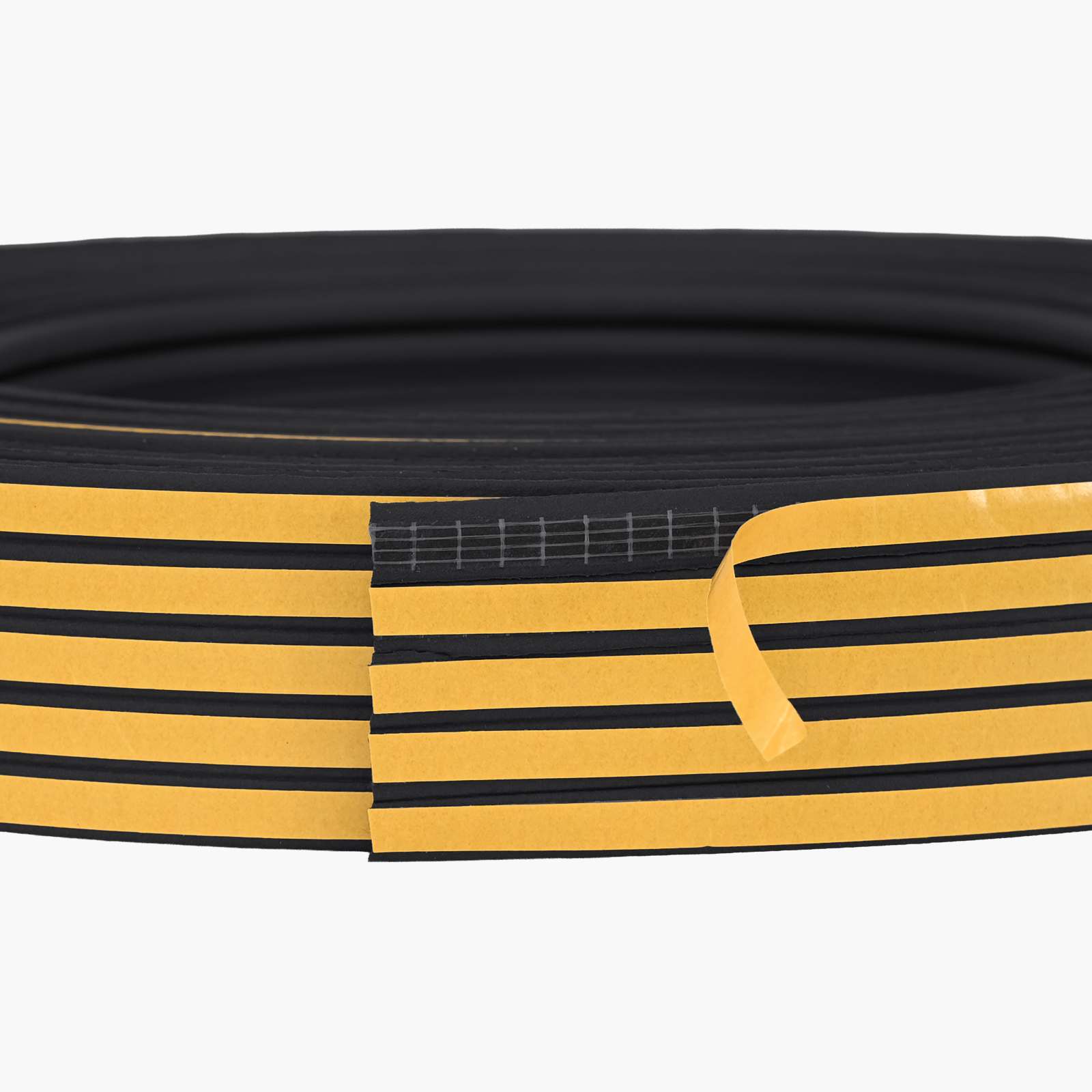 vidaXL Αυτοκόλλητη σφραγίδα παραθύρου Μαύρο 15 x 8 mm 50 μ EPDM αφρός - Image 5
