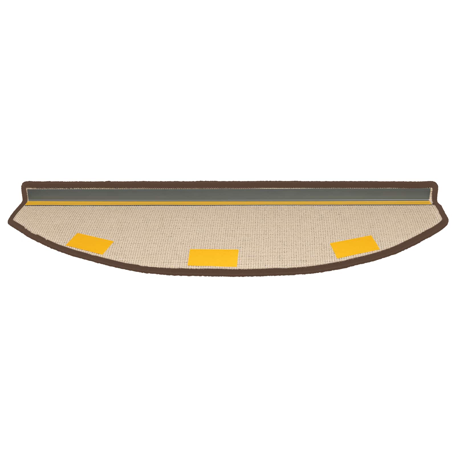 vidaXL Αυτοκόλλητα Ματ Σκαλοπατιών 15 τεμ. 80 x 24,5 x 3,5 εκ. Καφετί - Image 5