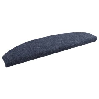 vidaXL Αυτοκόλλητα Ματ Σκαλοπατιών 15 τεμ. 80 x 24,5 x 3,5 εκ. Μπλε