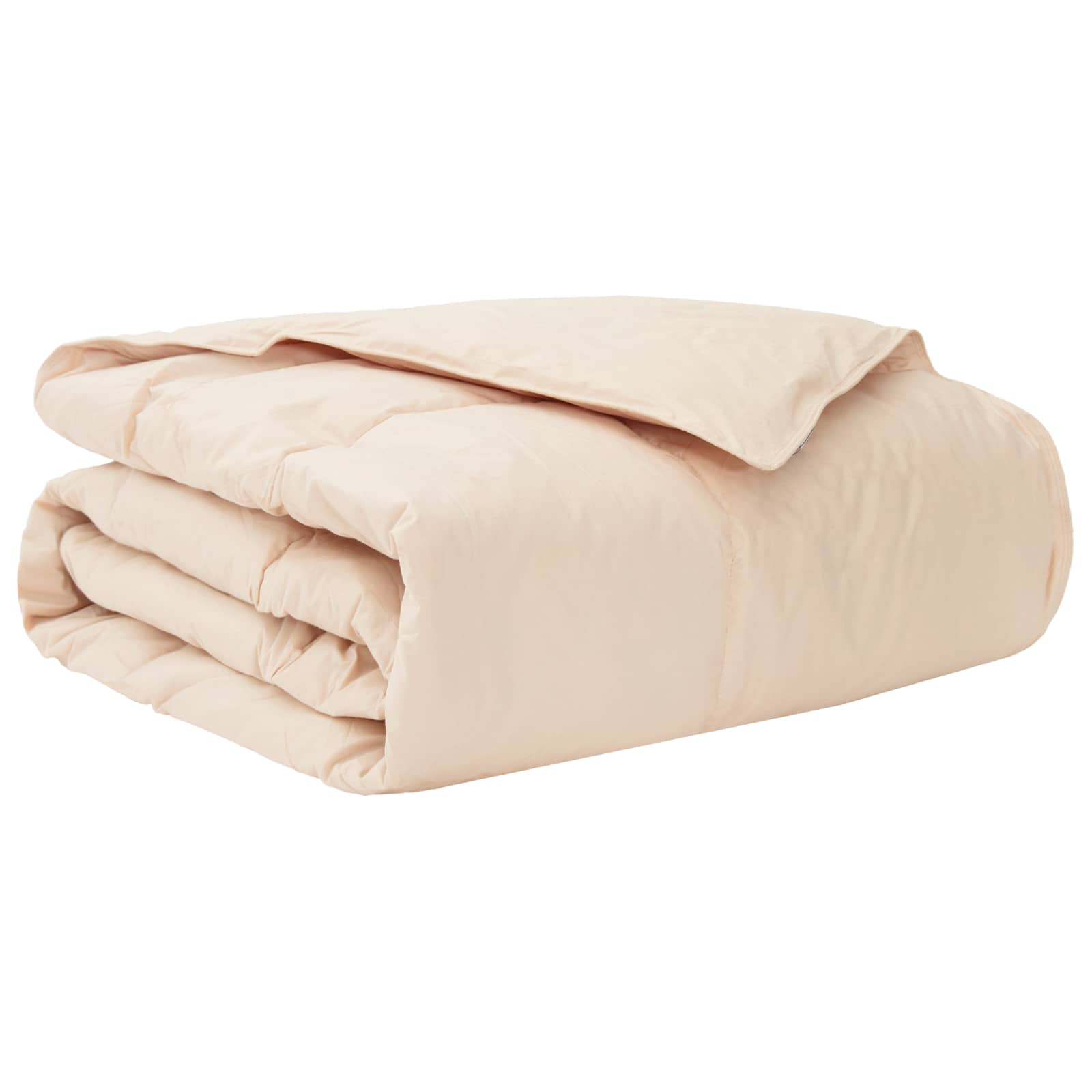 vidaXL Καλοκαιρινό Παπλωματοθήκη Μπεζ 155 x 220 cm 100% Φυσικός Καπόκ - Image 2