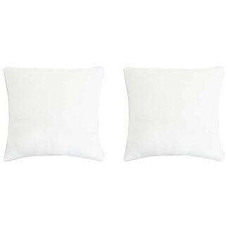 vidaXL Μαξιλάρι 2 τμχ. 50 x 50 cm Ίνες μπαμπού Λευκό