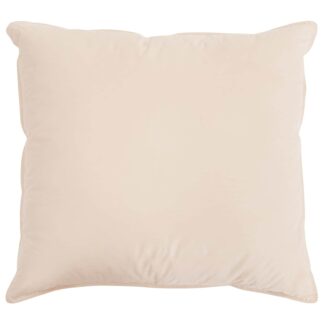 vidaXL Μαξιλάρι 80 x 80 cm Όλες οι εποχές Ίνα Καπόκ Μπεζ
