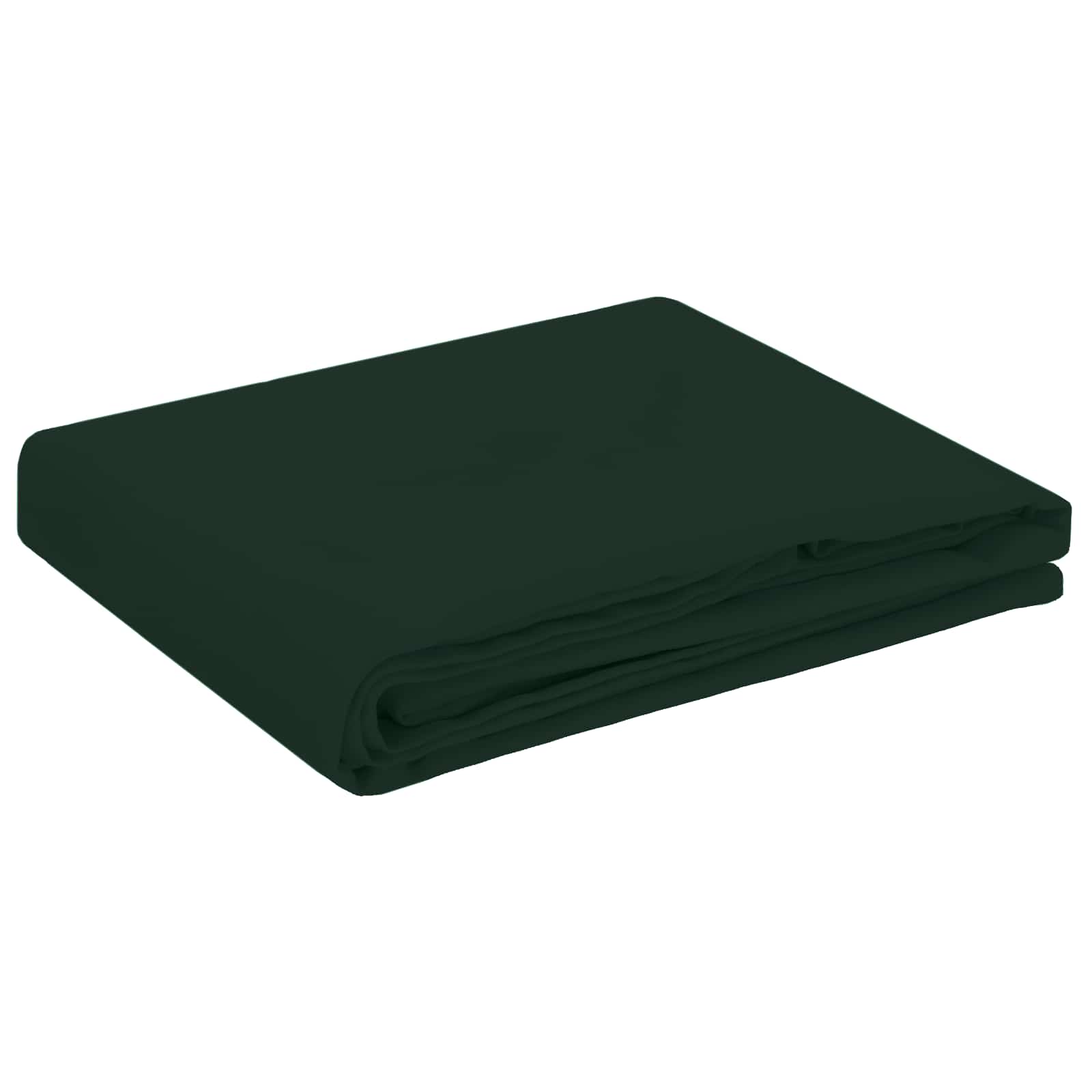 vidaXL Ύφασμα Τραπέζης 5 τμχ. Σκούρο Πράσινο 140 x 200 cm Πολυεστέρας - Image 4