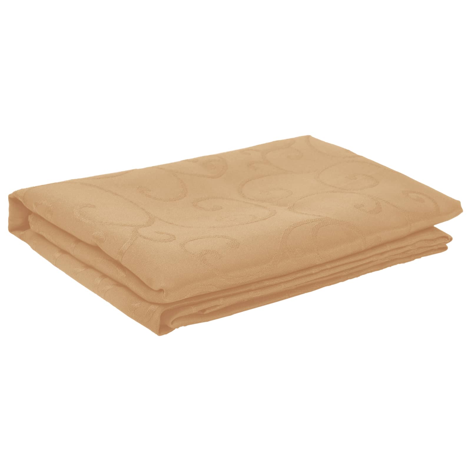 vidaXL Ύφασμα Τραπέζης 5 τμχ. Ωοειδής Μπεζ 160 x 220 cm - Image 4