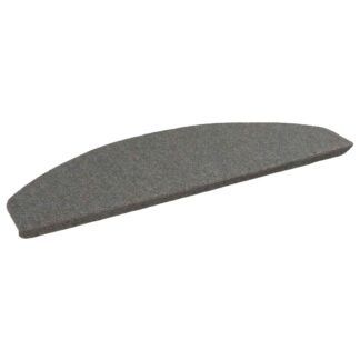 vidaXL Αυτοκόλλητα Ματ Σκαλοπατιών 15 τμχ. 80 x 24,5 x 3,5 εκ. Γκρι
