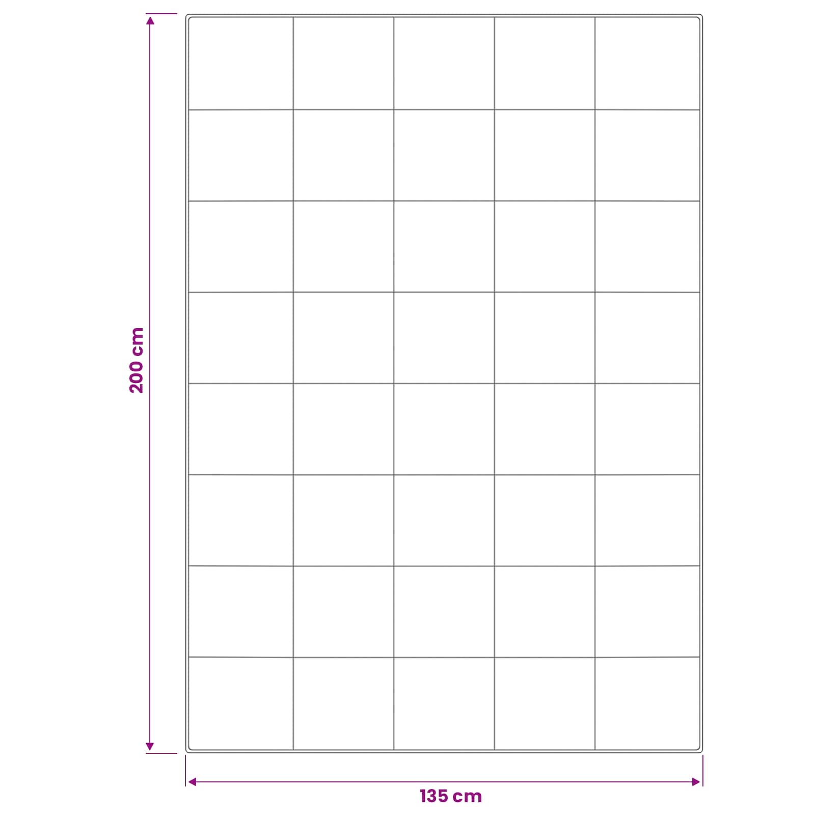 vidaXL Πάπλωμα TRIER 135x200 εκ Καλοκαίρι 140 GSM Λευκό Υποαλλεργικό - Image 10