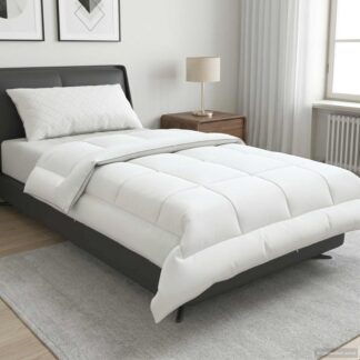vidaXL Πάπλωμα TRIER 140x200 εκ. 4 Εποχές 350 GSM Λευκό Υποαλλεργικό
