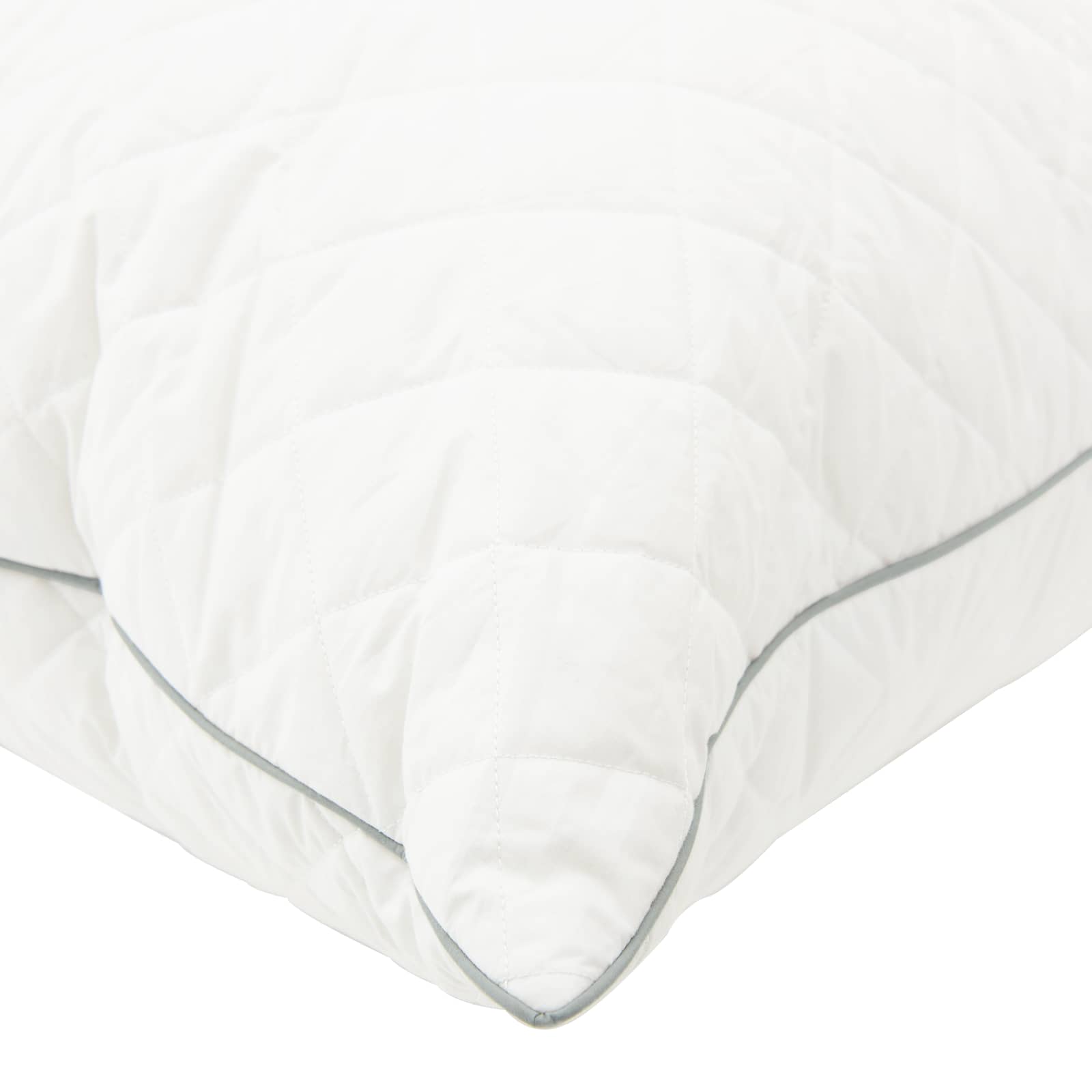 vidaXL Μαξιλάρι FULDA 80 x 80 cm 100% Πούπουλο και φτερό χήνας Λευκό - Image 5