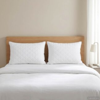 vidaXL Μαξιλάρι FULDA 2 τμχ. 50 x 75 cm 100% Πούπουλο και φτερό χήνας