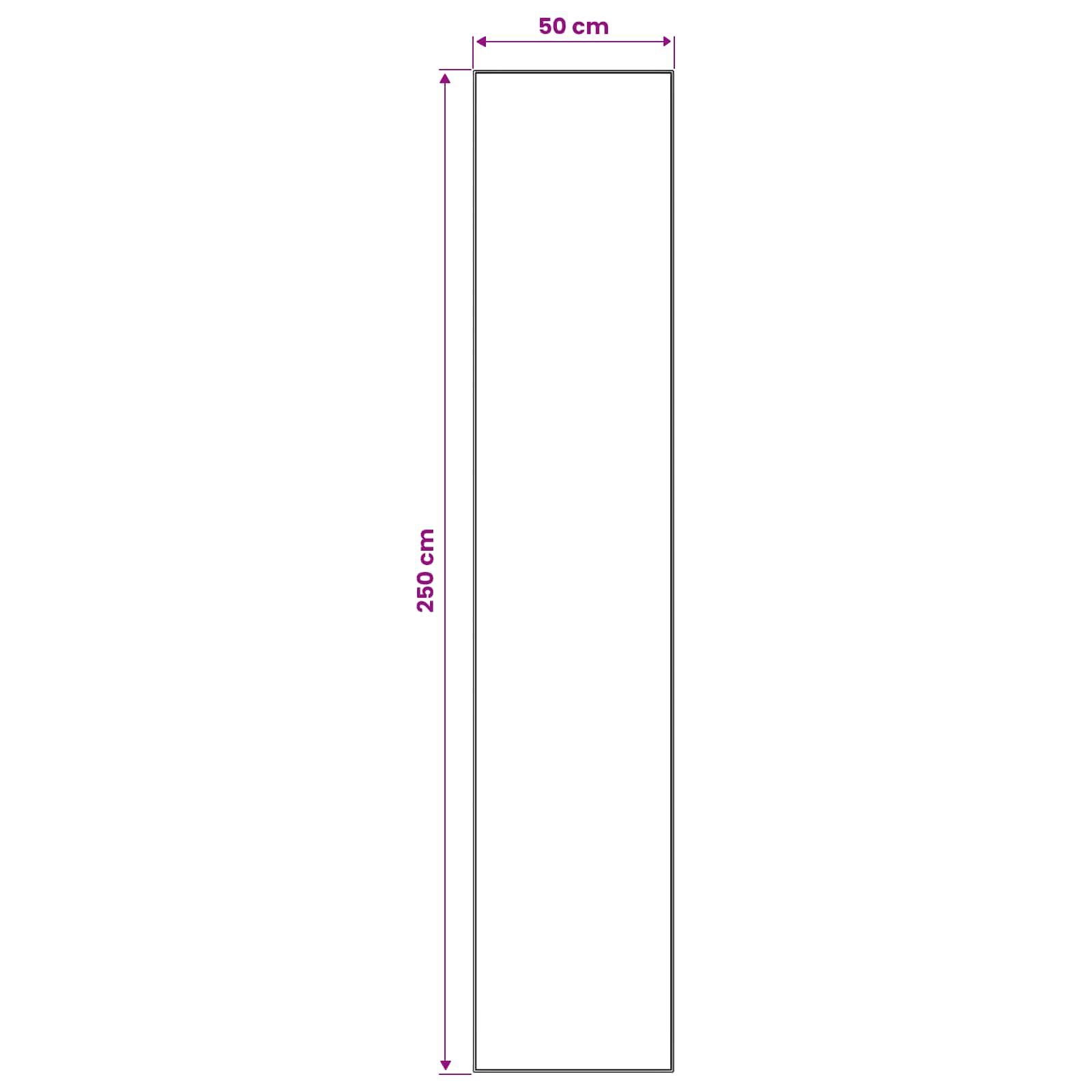 vidaXL Χαλί Runner ORIZ 1150 gsm Μαύρο δίχτυ σχέδιο - Image 4