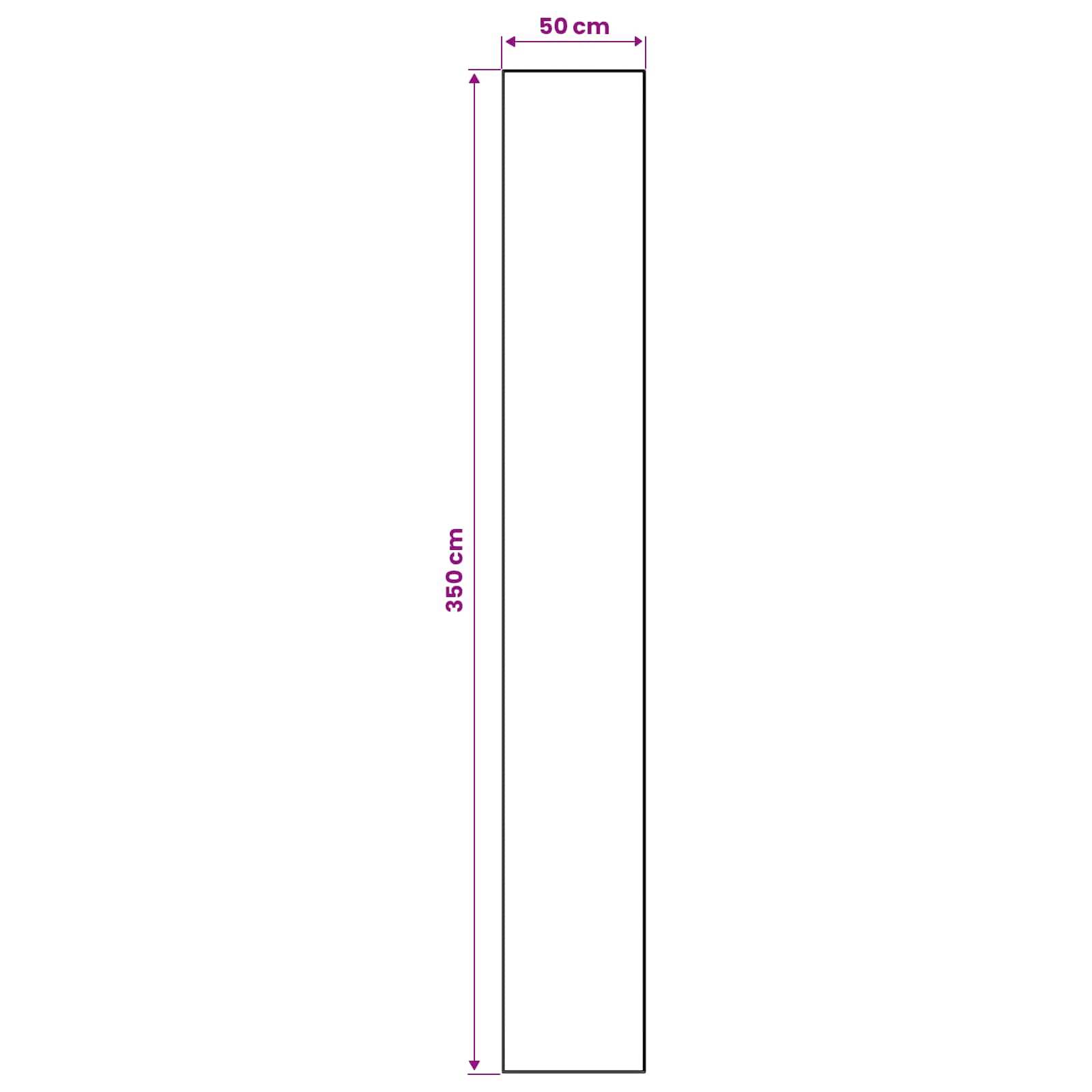 vidaXL Χαλί Runner ORIZ 1150 gsm Μαύρο δίχτυ σχέδιο - Image 4