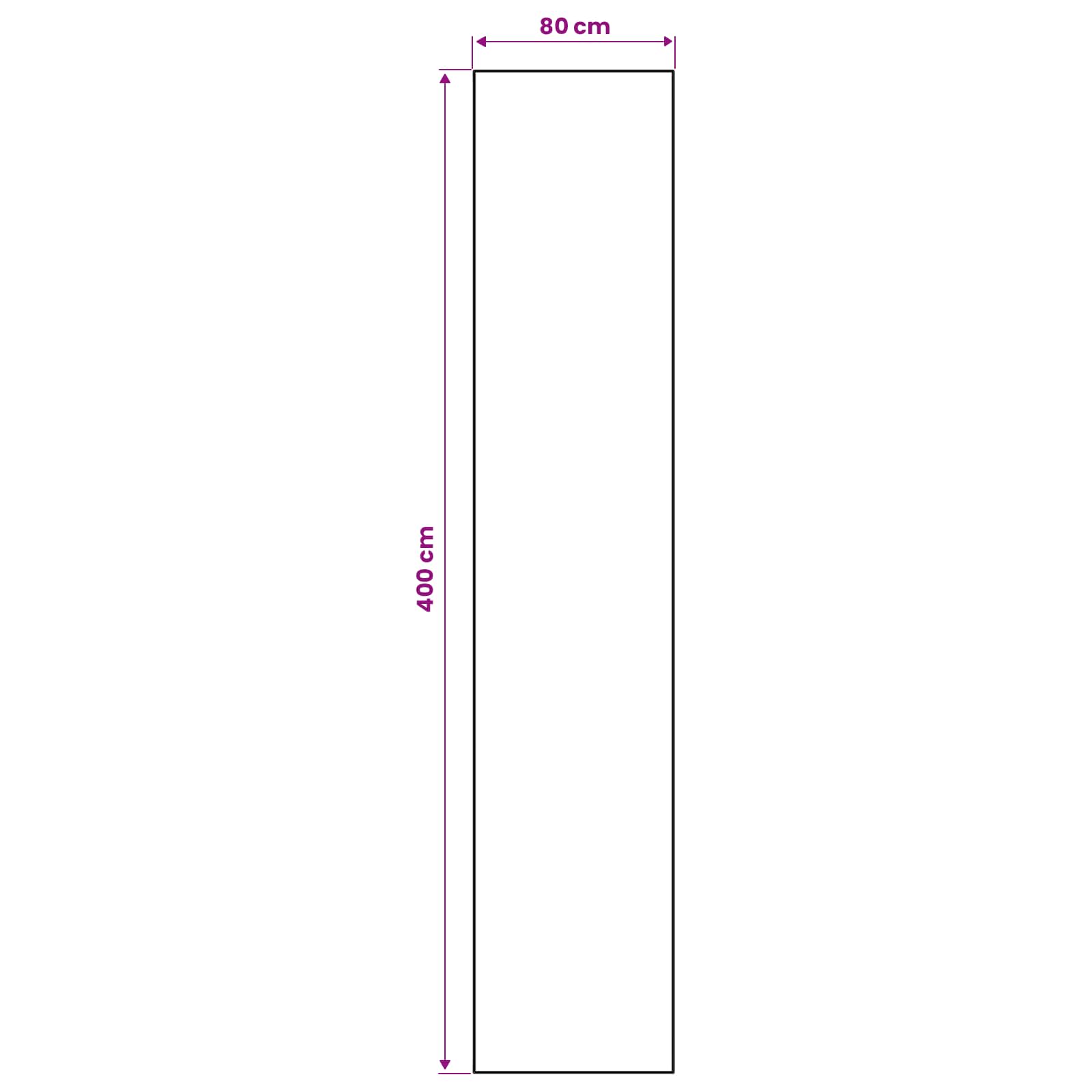 vidaXL Χαλί Runner ORIZ 1150 gsm Μαύρο δίχτυ σχέδιο - Image 4
