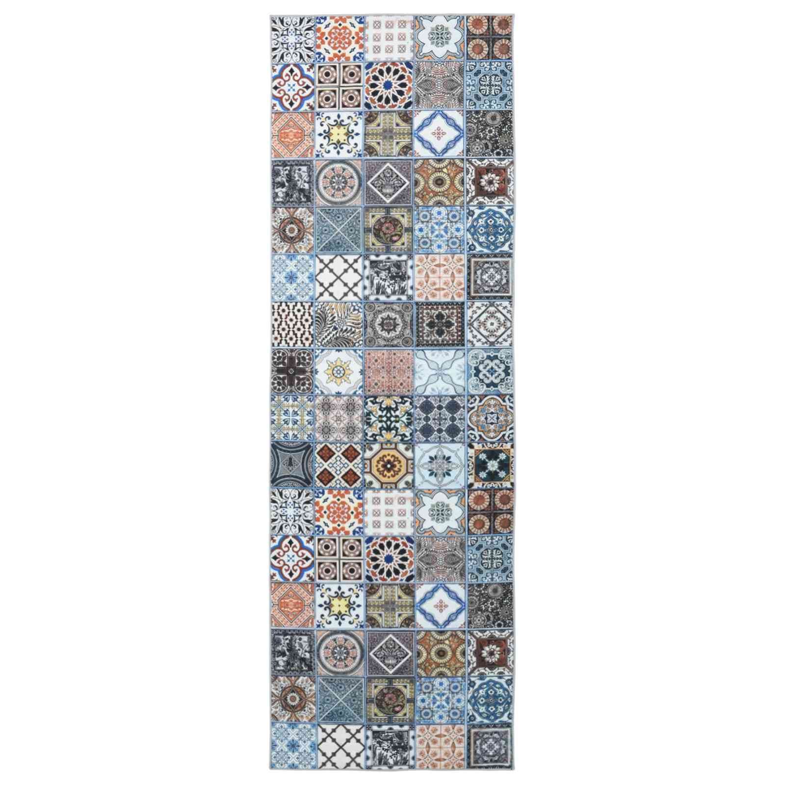 vidaXL Χαλί Runner ORIZ 1150 gsm Μπλε 100% πολυεστερική χημική ίνα - Image 2
