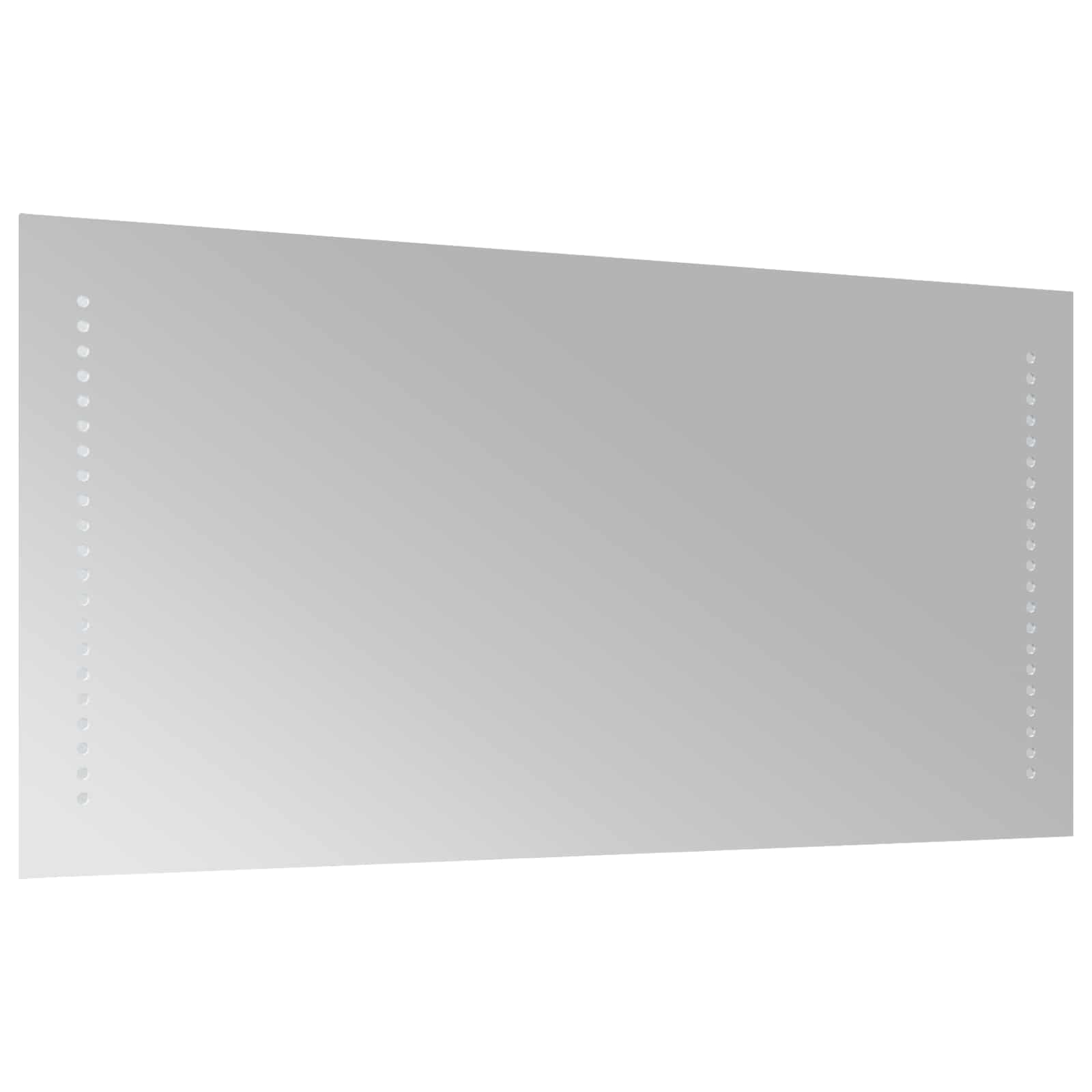 vidaXL Καθρέφτης μπάνιου LED Διαφανές 80 x 40 cm σκληρυμένο γυαλί - Image 4