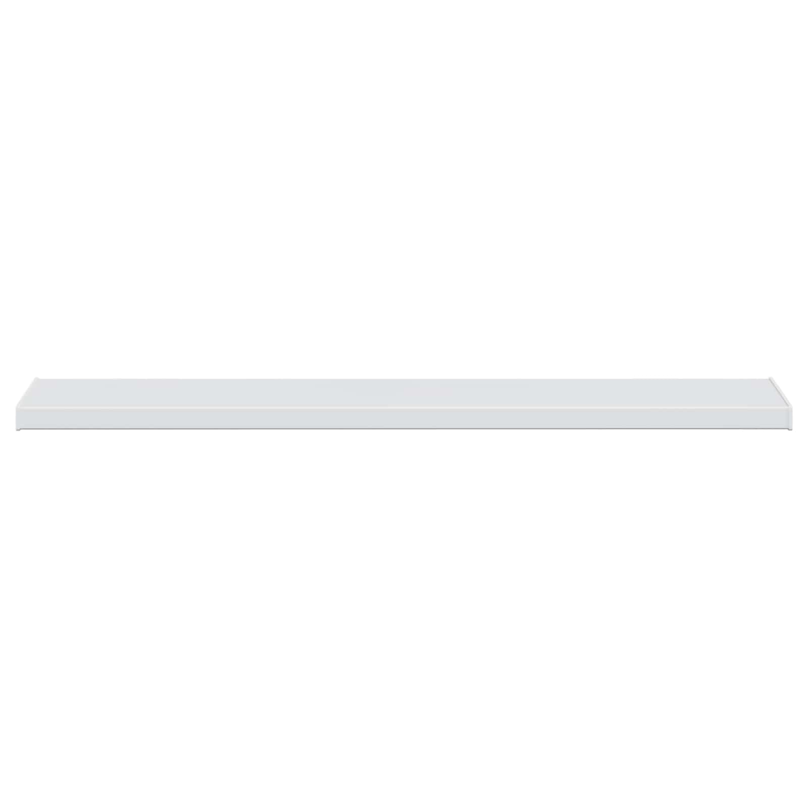 vidaXL Σαβανωτό Παραθύρου Λευκό 160 x 35 x 4,5 εκ PVC - Image 5