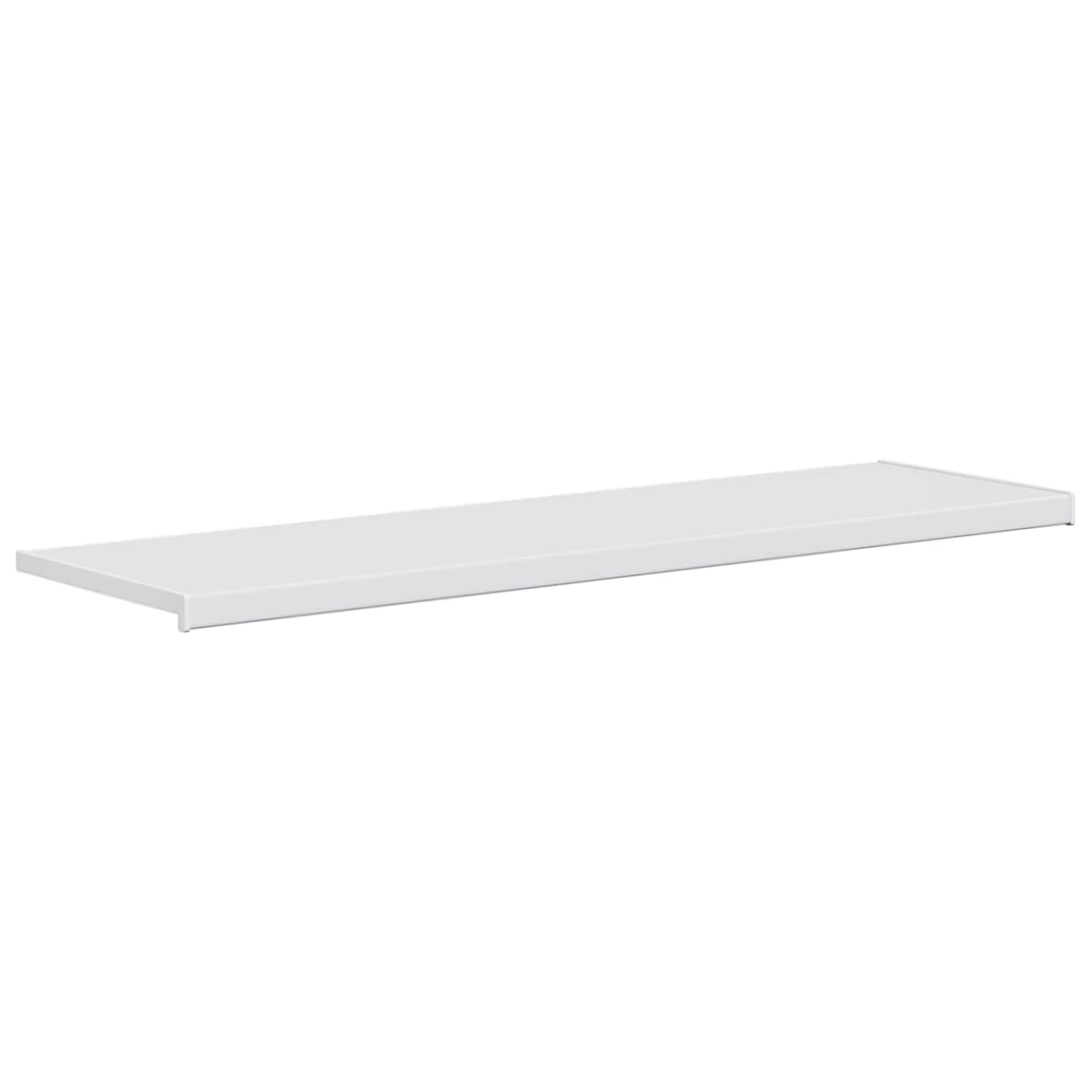 vidaXL Σαβανωτό Παραθύρου Λευκό 160 x 40 x 4,5 εκ PVC - Image 3