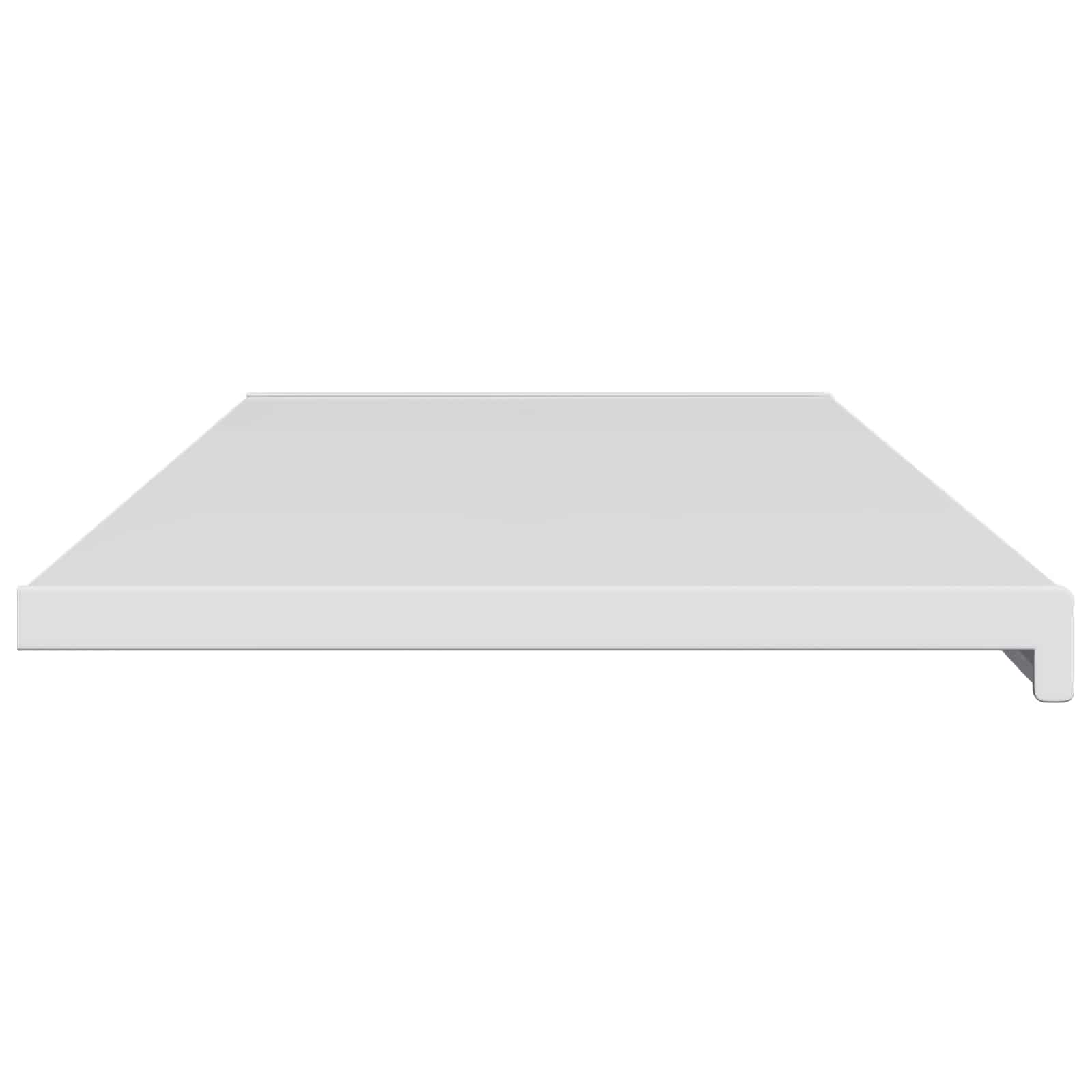vidaXL Σαβανωτό Παραθύρου Λευκό 160 x 40 x 4,5 εκ PVC - Image 6