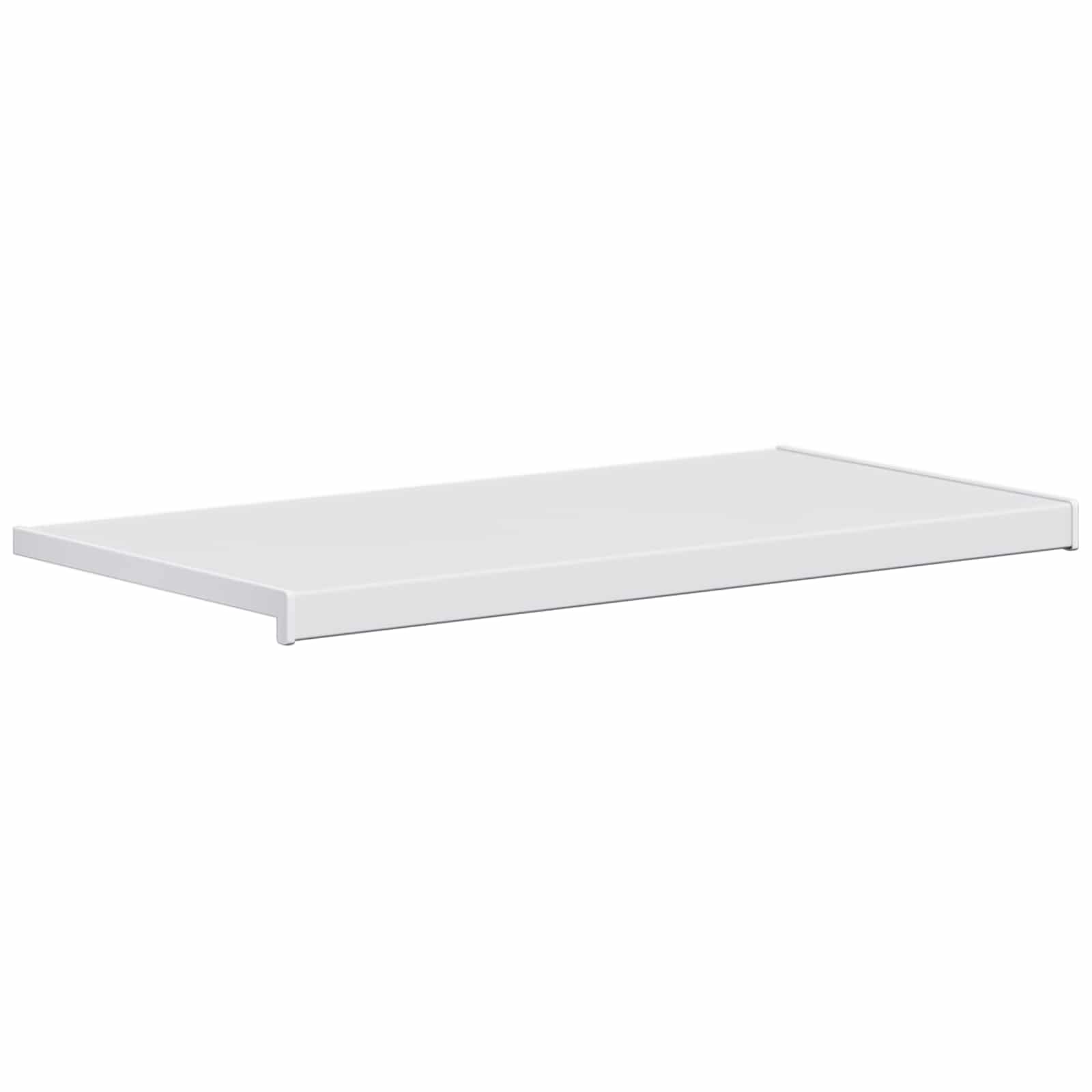 vidaXL Σαβανωτό Παραθύρου Λευκό 100 x 45 x 4,5 εκ PVC - Image 3