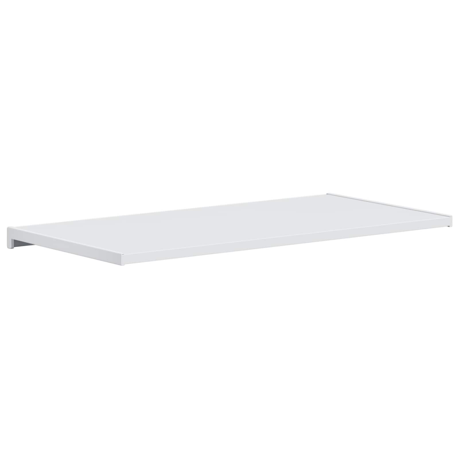 vidaXL Σαβανωτό Παραθύρου Λευκό 100 x 45 x 4,5 εκ PVC - Image 7