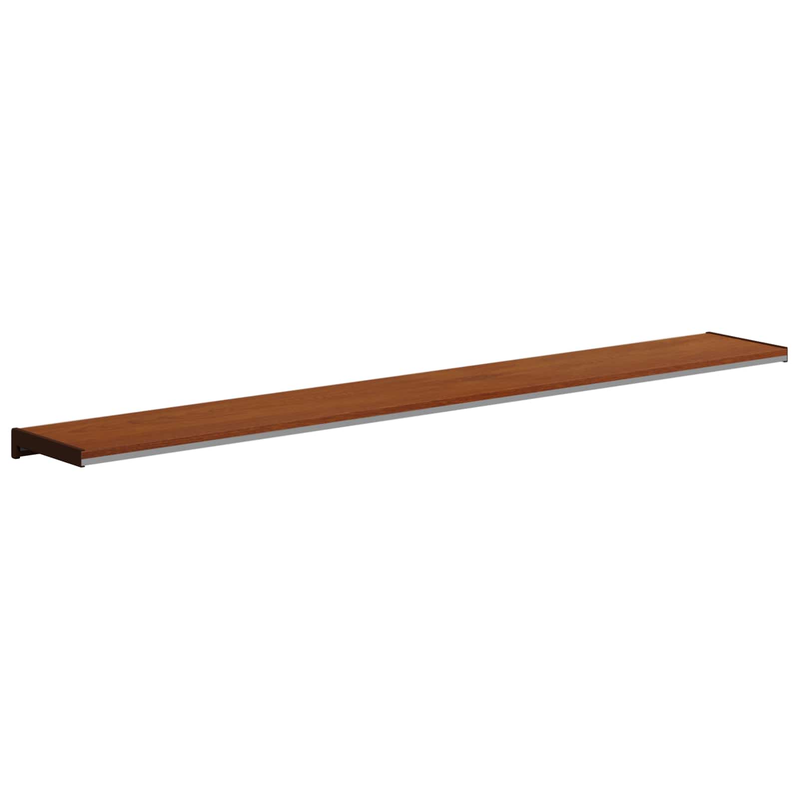 vidaXL Σαβανωτό Παραθύρου Καφέ ξύλο 140 x 20 x 4,5 εκ PVC - Image 7